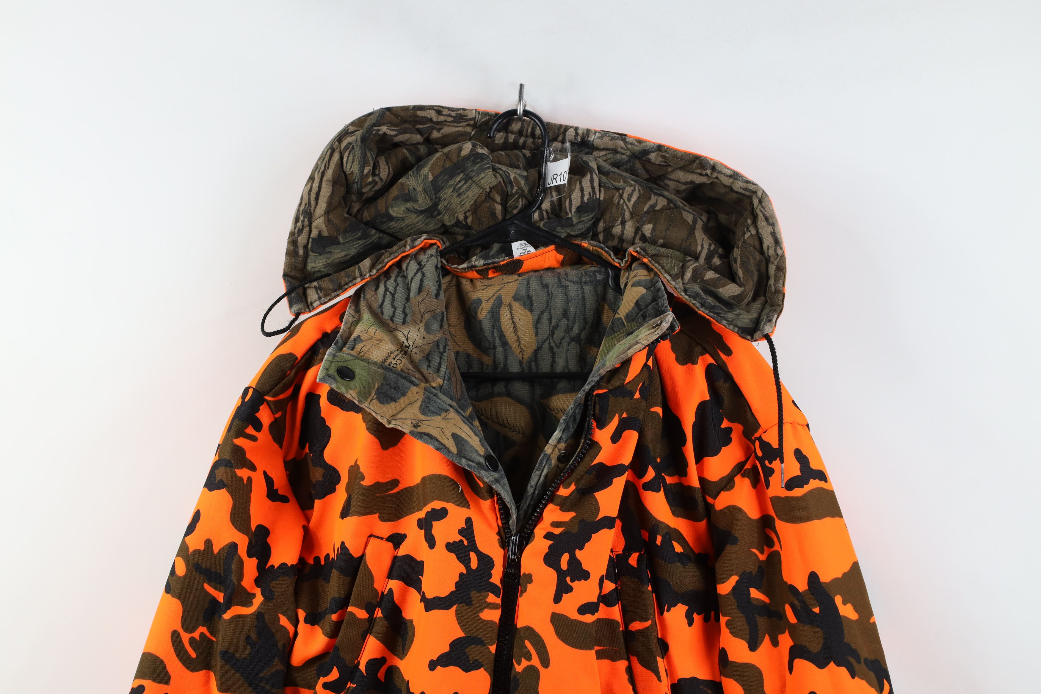 Vintage Vintage 90s Streetwear Reversible Camouflage Parka Jacket Size US L / EU 52-54 / 3 - 13 Thumbnail