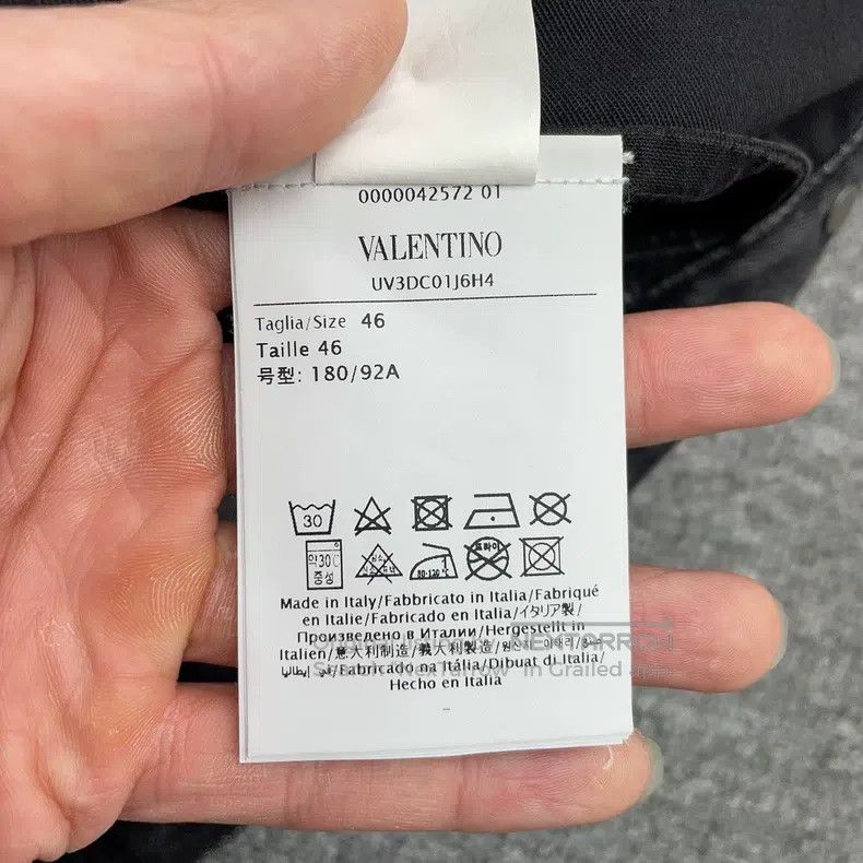 Valentino Valentino Grey big destruction denim jacket jacket Size M / US 6-8 / IT 42-44 - 5 Thumbnail