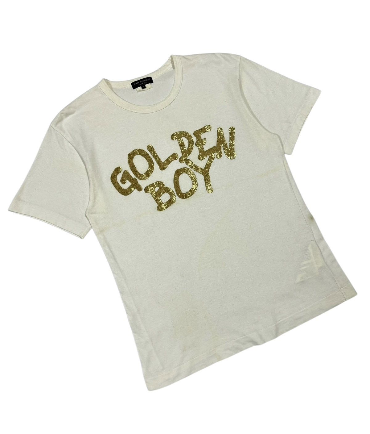 Comme des Garcons Homme × Comme des Garcons Homme Plus SS2007 Comme Des Garcons Homme Golden Boy Glitter Printed Size US S / EU 44-46 / 1 - 6 Thumbnail