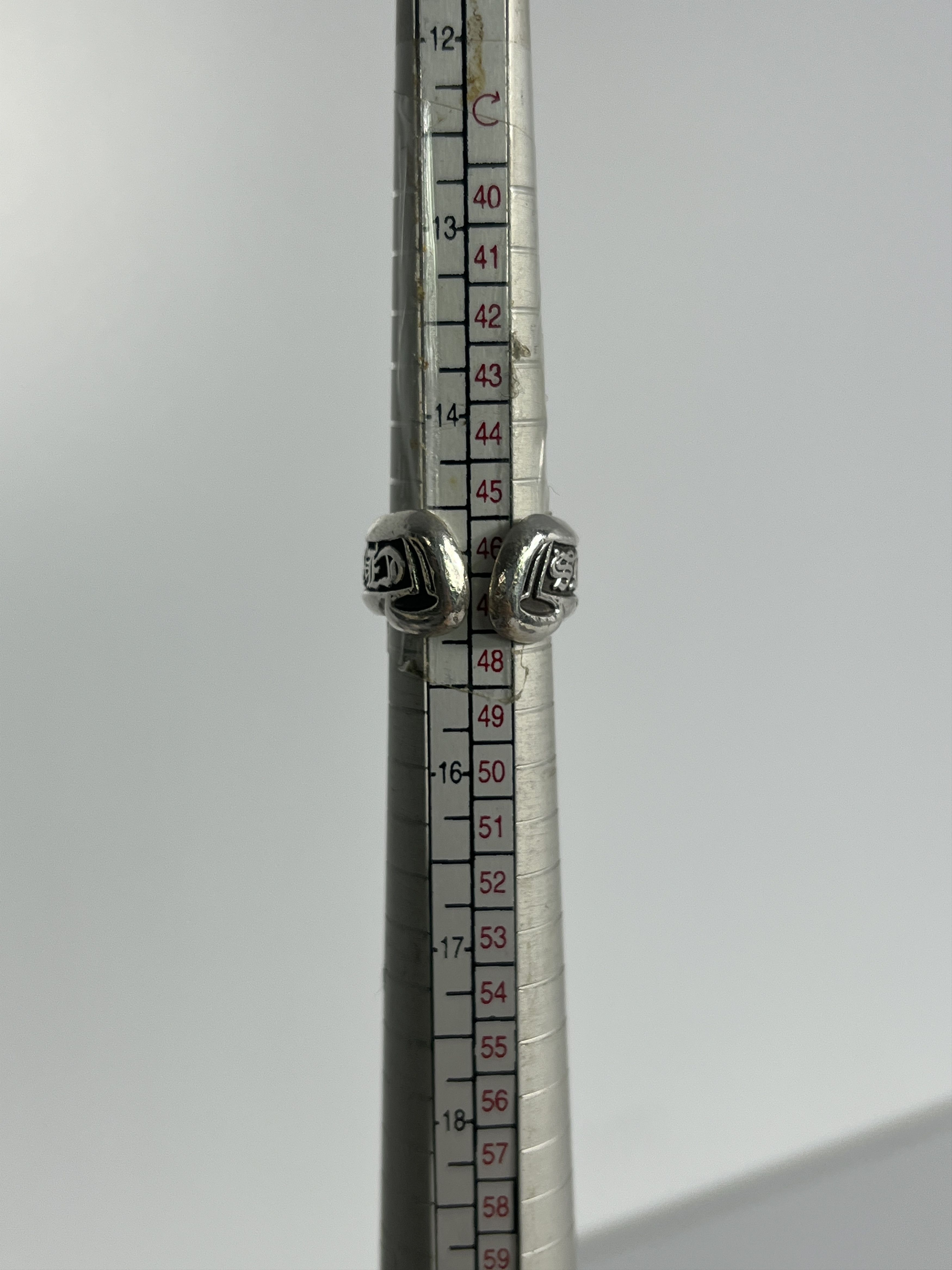 Chrome Hearts Chrome Hearts Scroll Band Ring .925 Silver Size US4 / MM47 Size ONE SIZE - 19 Thumbnail