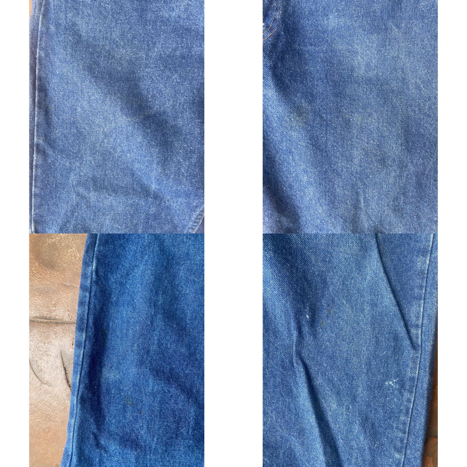 Levi's VINTAGE Levi's 575 Orange Tab Jeans Men's 36x32 Distressed Bootcut Denim Blue 80s Mens Size US 36 / EU 52 - 8 Thumbnail