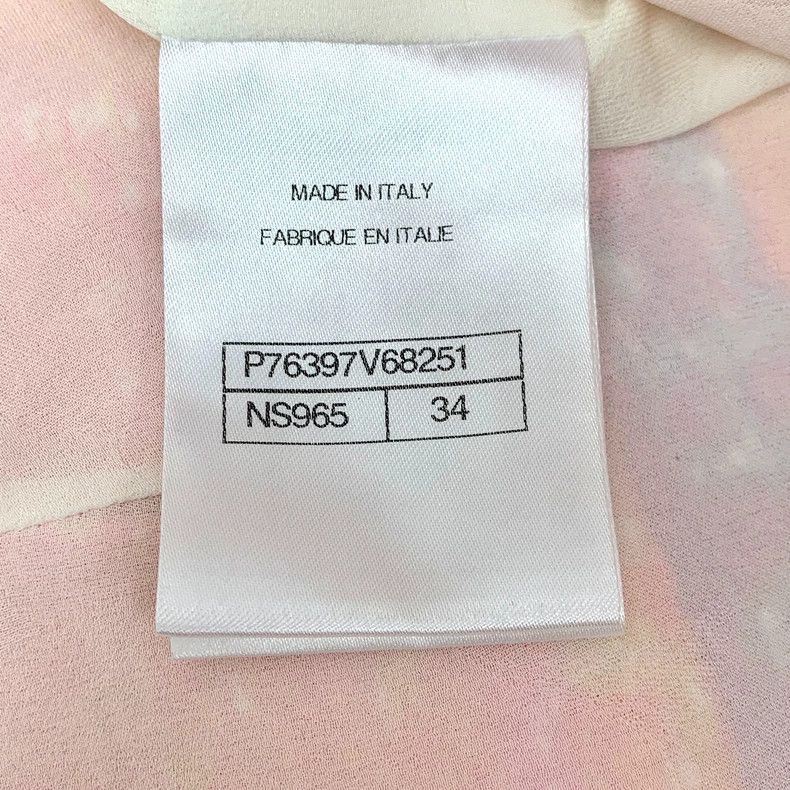 Chanel Chanel Pink logo jacquard full-print tweed casual shorts 25 Size 42" / US 20 - 7 Thumbnail