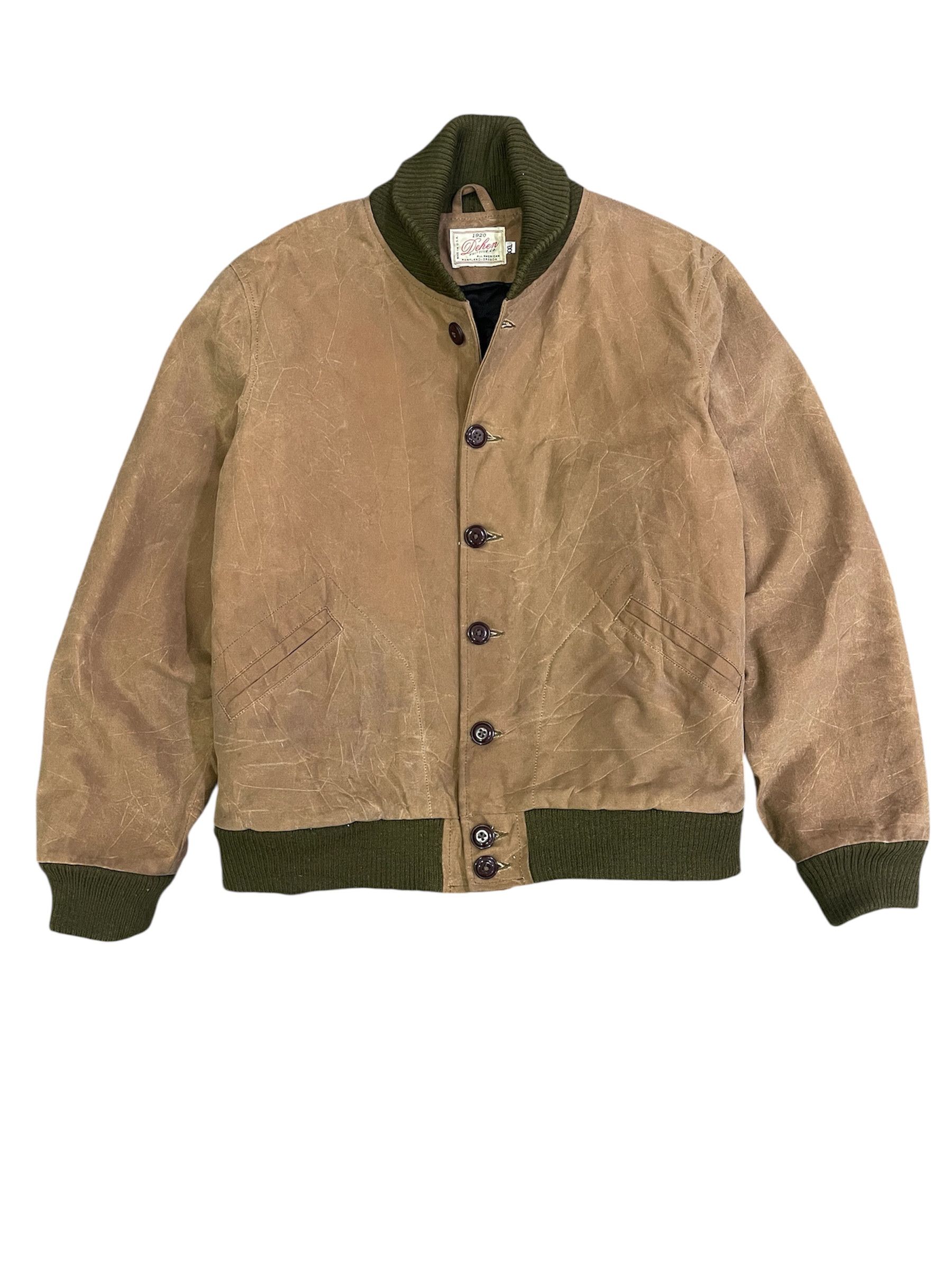 Dehen 1920 Dehen 1920 N-1 Deck Wax Oil Jacket Size US XXL / EU 58 / 5 - 1 Thumbnail