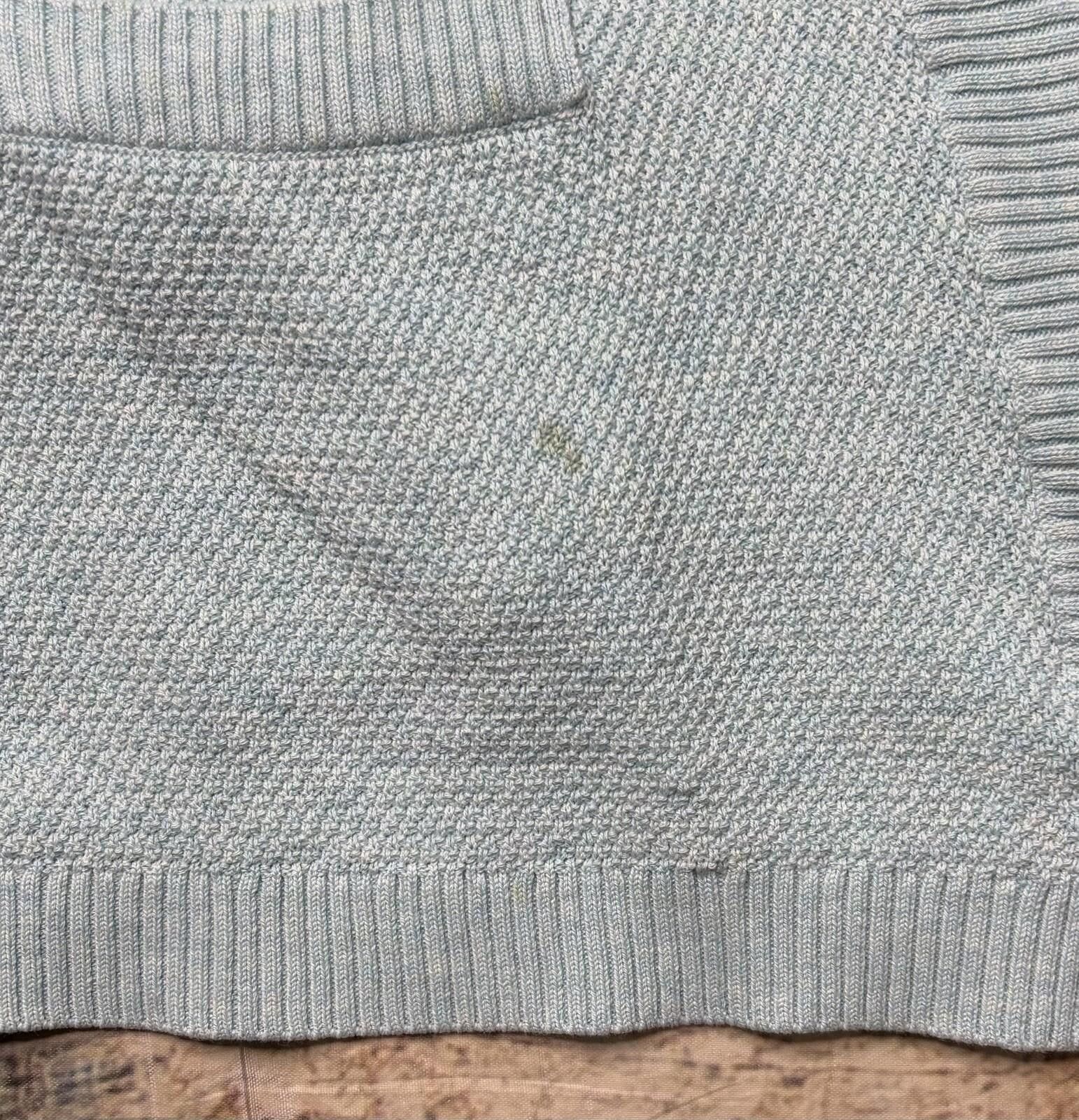 L.L. Bean LL Bean Cardigan Sweater Women's XL Light Blue Pockets Size XL / US 12-14 / IT 48-50 - 6 Thumbnail