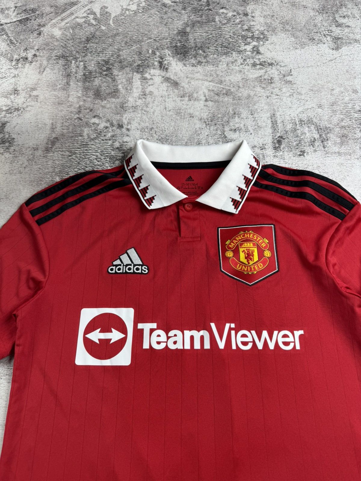 Adidas #10 Rashford Manchester United 2021 MU Men’s Soccer Football Shirt Jersey Polo Size US S / EU 44-46 / 1 - 7 Thumbnail