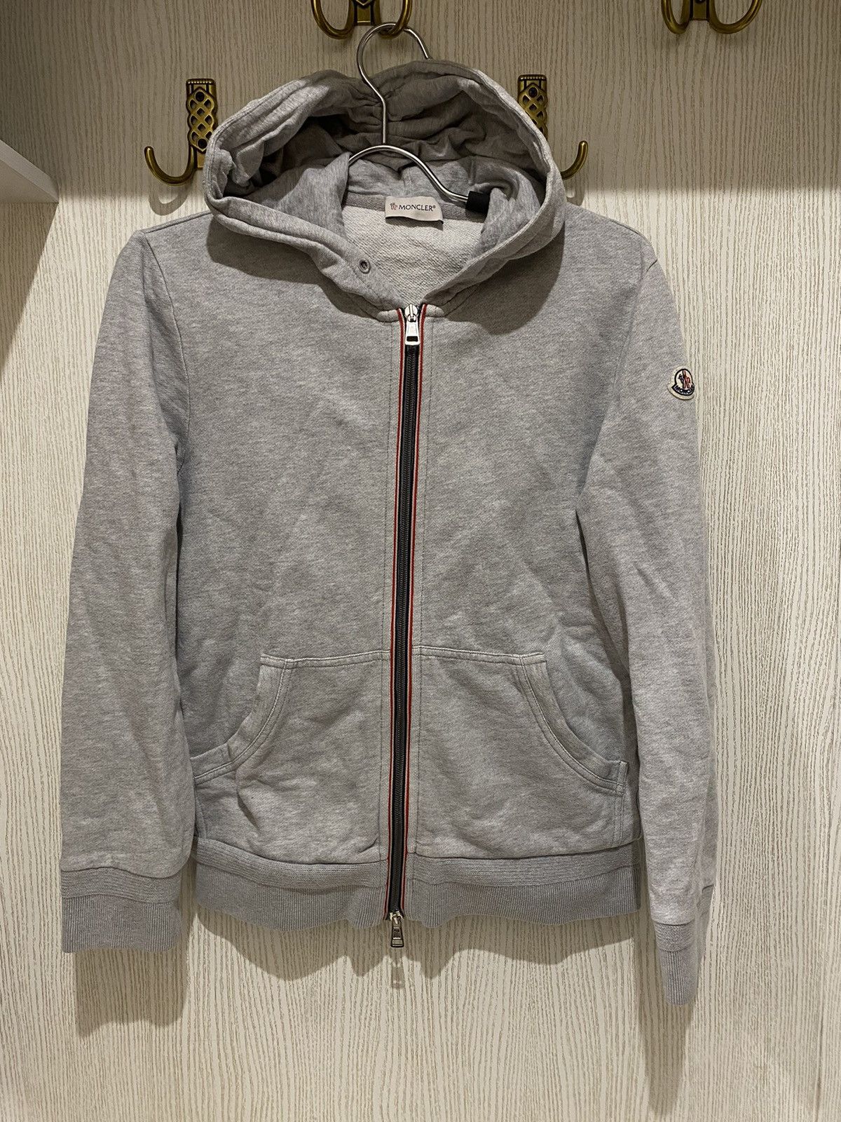 Moncler Moncler zip hoodie sweatshirt Size US S / EU 44-46 / 1 - 1 Thumbnail