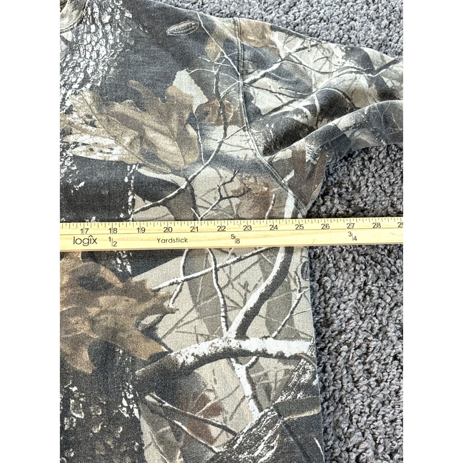 Realtree VINTAGE Sweatshirt Mens L Brown Realtree Hardwoods Fleece Pullover Camouflage Y2K Size US L / EU 52-54 / 3 - 3 Thumbnail