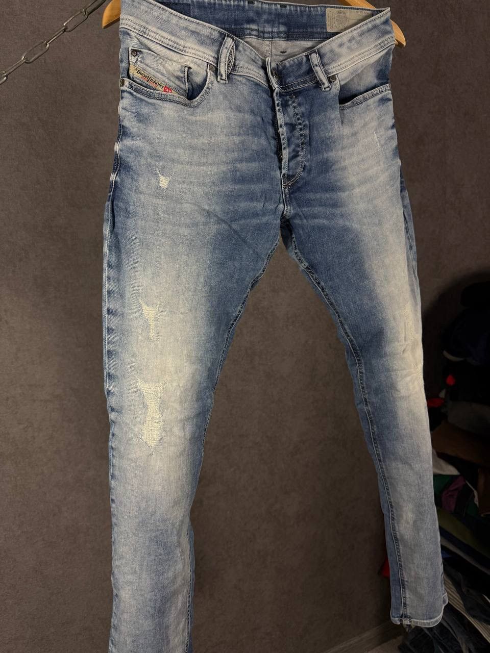 Diesel Diesel Troxer vintage designer distressed denim jeans Size US 30 / EU 46 - 4 Thumbnail