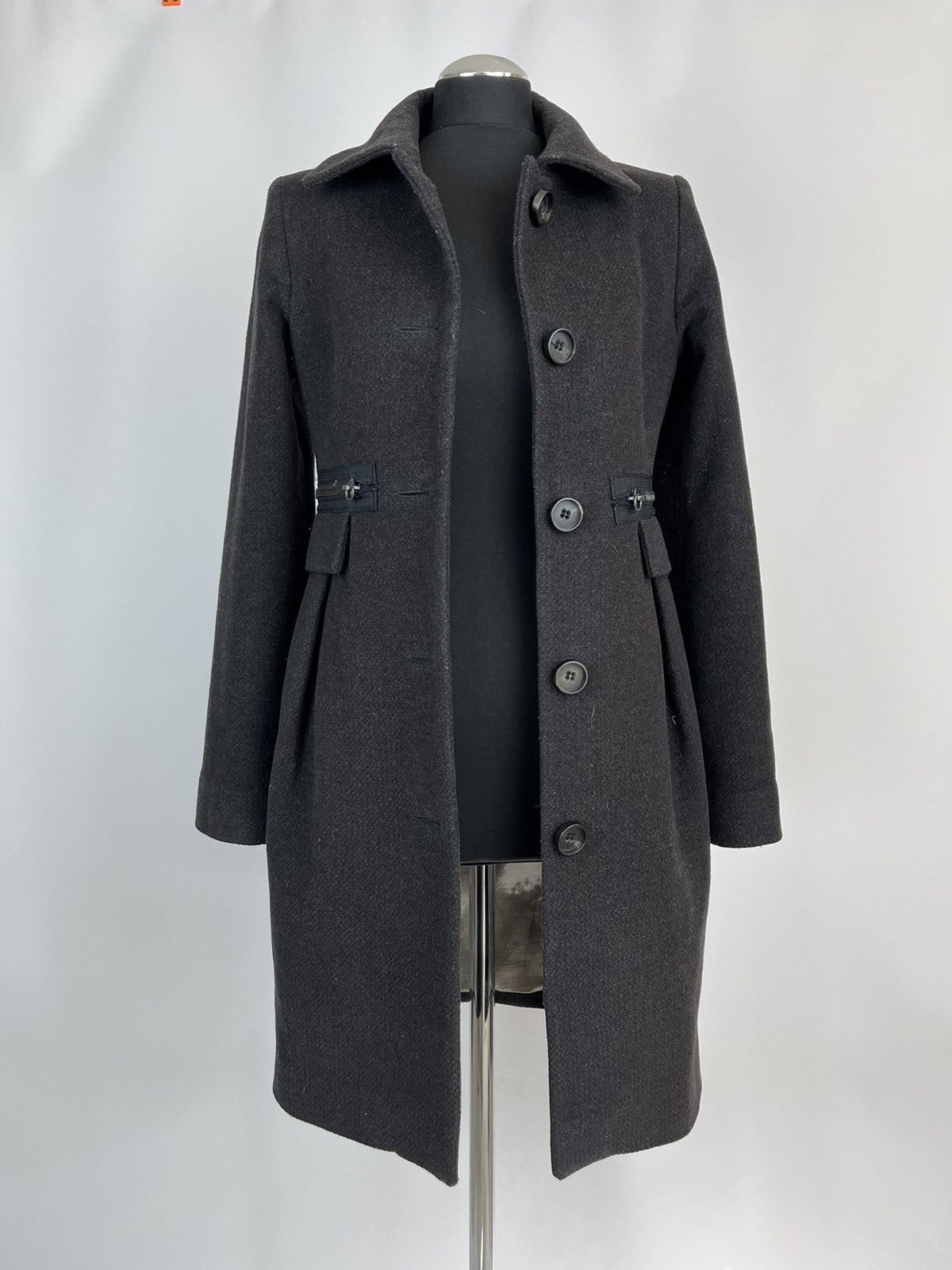 Cop Copine Cop Copine Wool Gray Coat Size M Size M / US 6-8 / IT 42-44 - 4 Thumbnail
