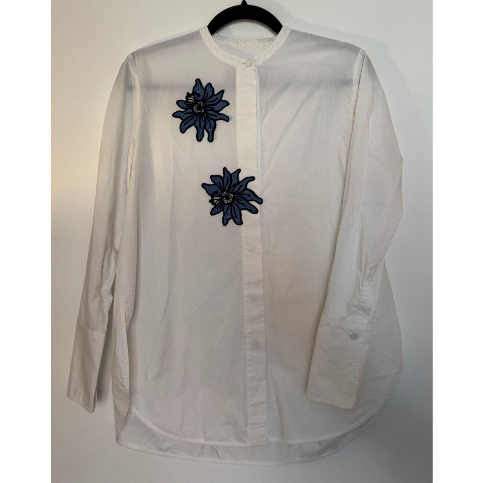 Other Silvia Tcherassi White long-sleeve button-down shirt Size XS / US 0-2 / IT 36-38 - 1 Thumbnail