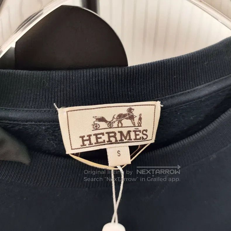 Hermes Hermes Fleece Sweatshirt Size S / US 4 / IT 40 - 3 Thumbnail