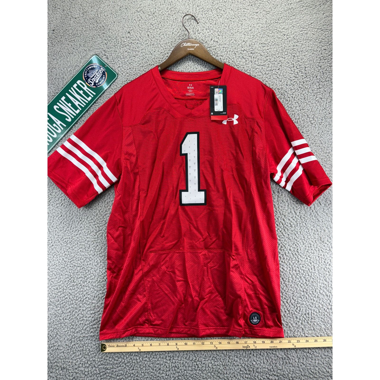 Under Armour Under Armour Texas Tech Raiders Football Jersey #1 Men Large Size US L / EU 52-54 / 3 - 1 Thumbnail