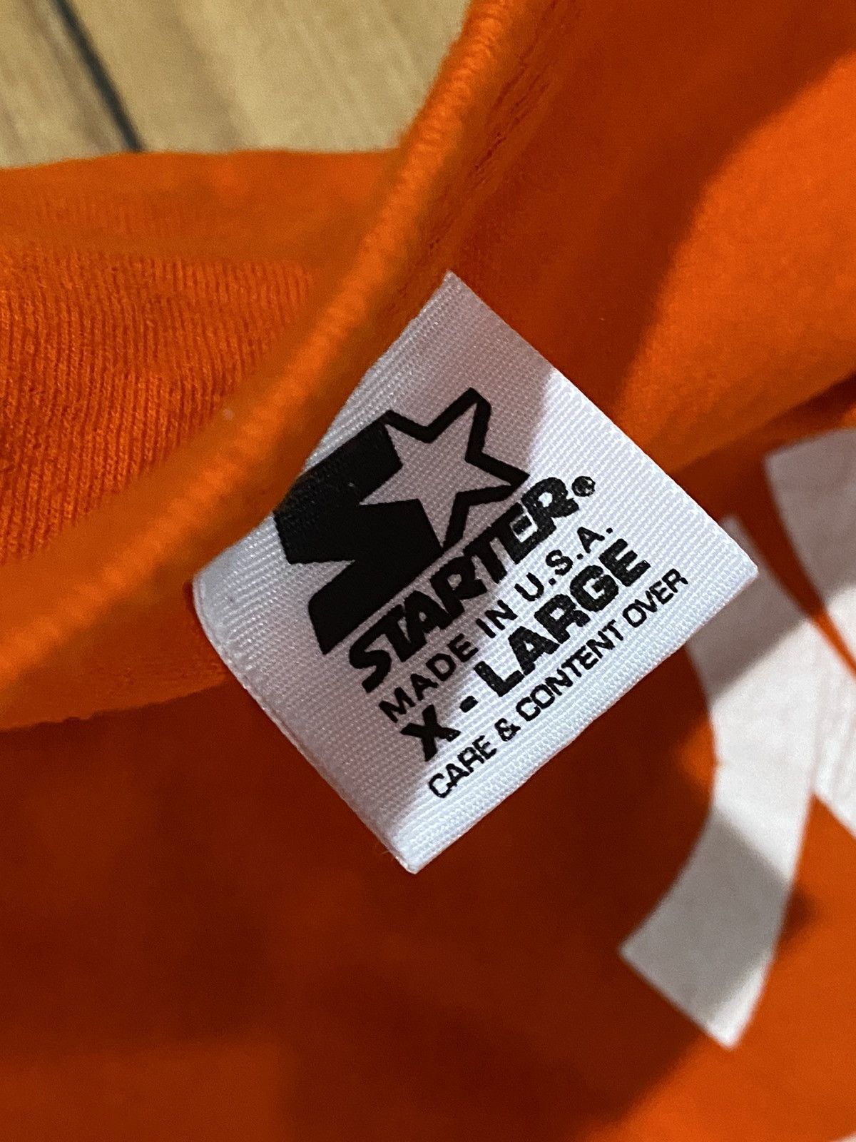 New York Yankees × Starter × Vintage Rare 1997 orange Yankees Tshirt XL Size US XL / EU 56 / 4 - 5 Thumbnail
