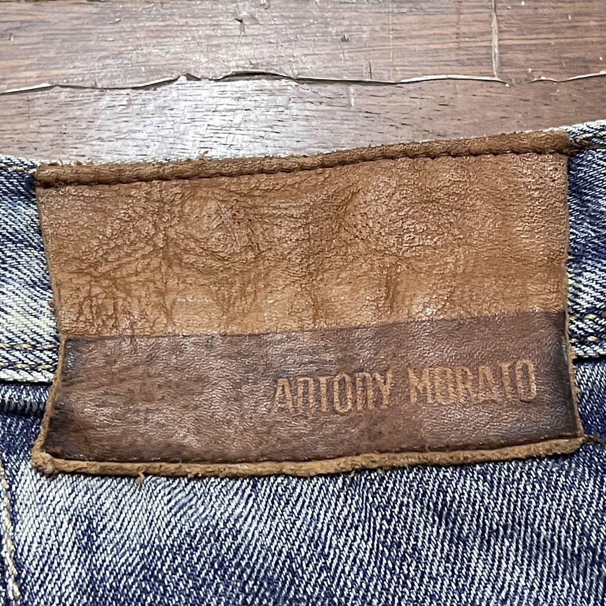 Antony Morato × Designer Rare Design Vintage Antony Morata Distressed Jeans 2000s Size US 36 / EU 52 - 9 Thumbnail