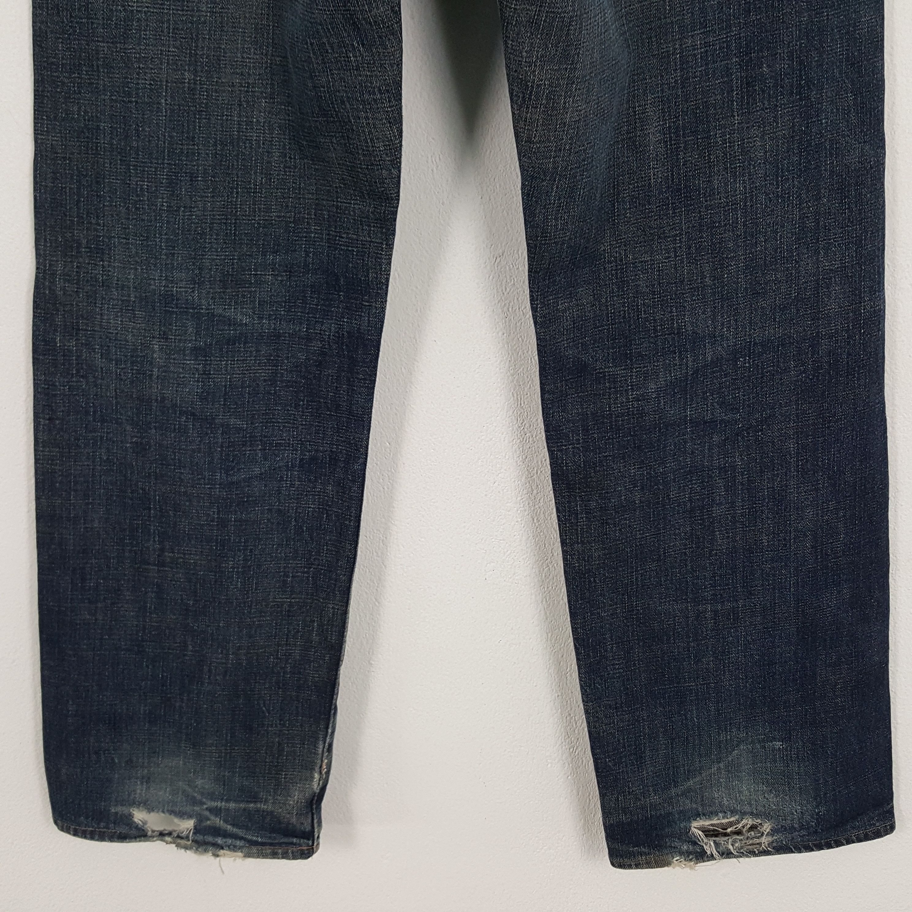 Evisu × Japanese Brand Vintage Evisu Japan Selvedge Custom Daicock Denim Jeans Size US 30 / EU 46 - 6 Thumbnail