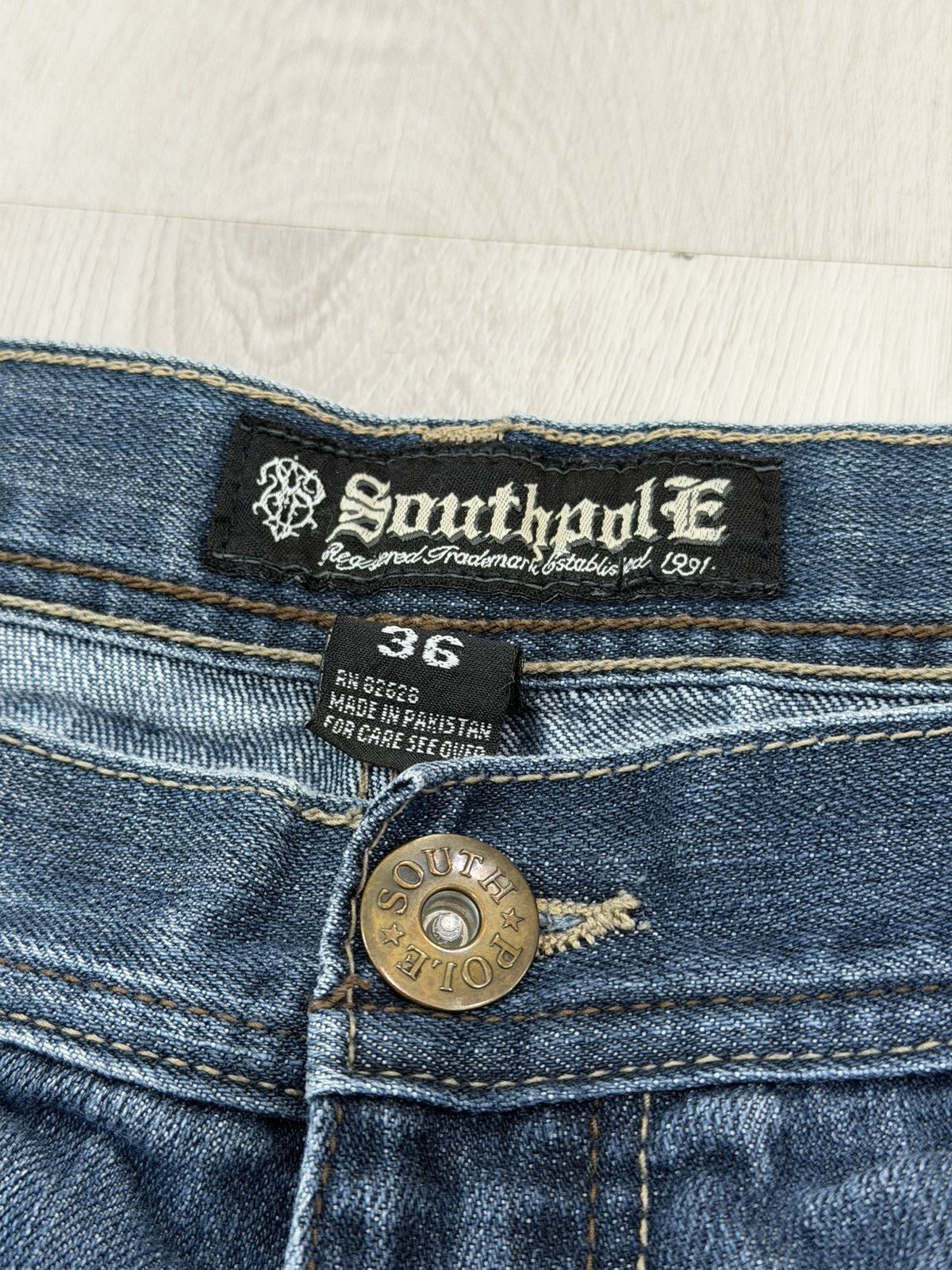 Southpole Vintage Y2K Southpole Baggy Jeans Size 36 Straight Leg Size US 36 / EU 52 - 3 Thumbnail