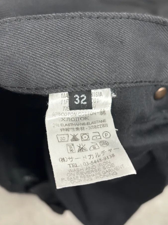Givenchy SS2011 Givenchy Black Slim Denim Jeans by Riccardo Tisci Size US 32 / EU 48 - 10 Thumbnail