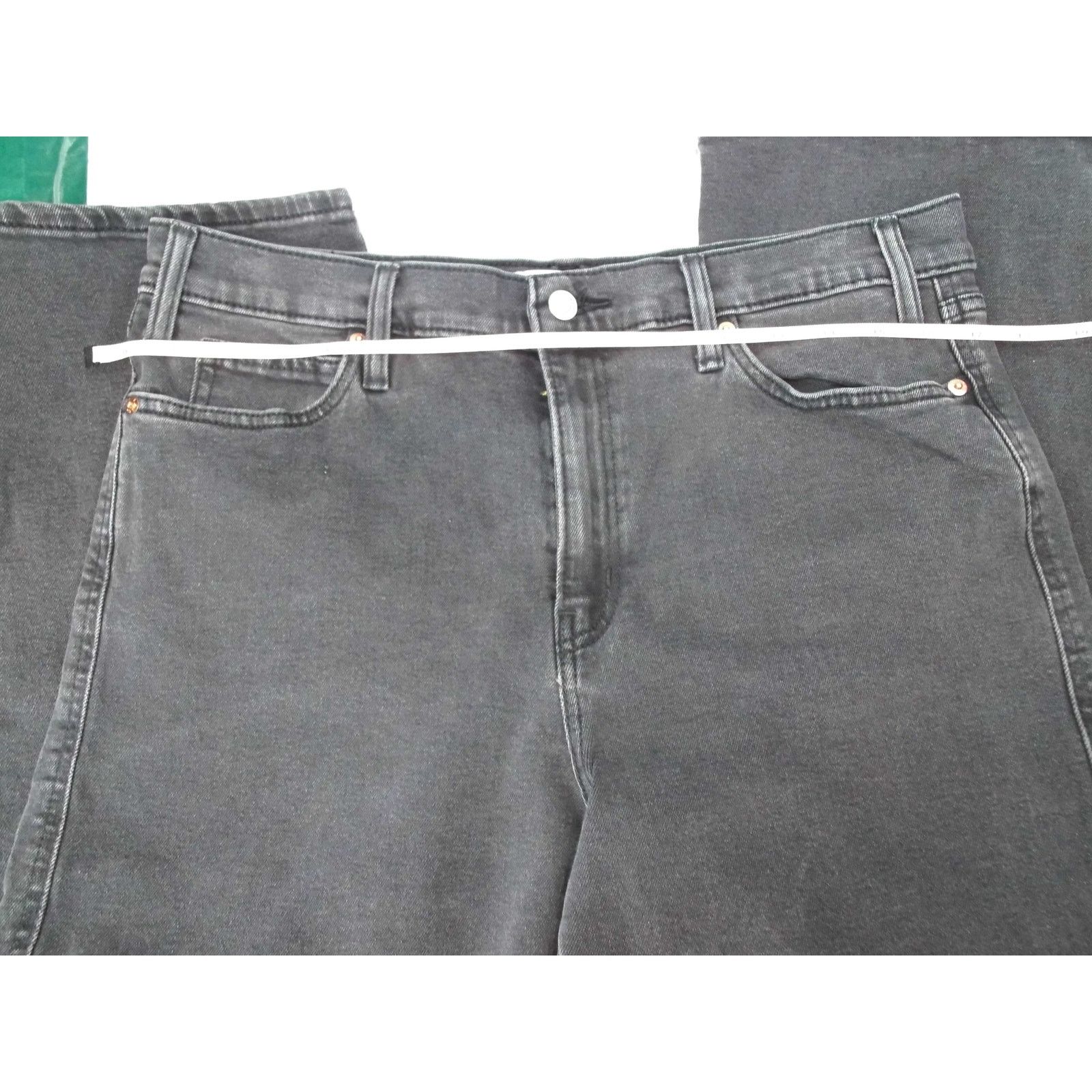 Levi's Signature Levi's Size 12 High Rise Kick Boot Black Denim Size 34" / US 12 / IT 48 - 5 Thumbnail