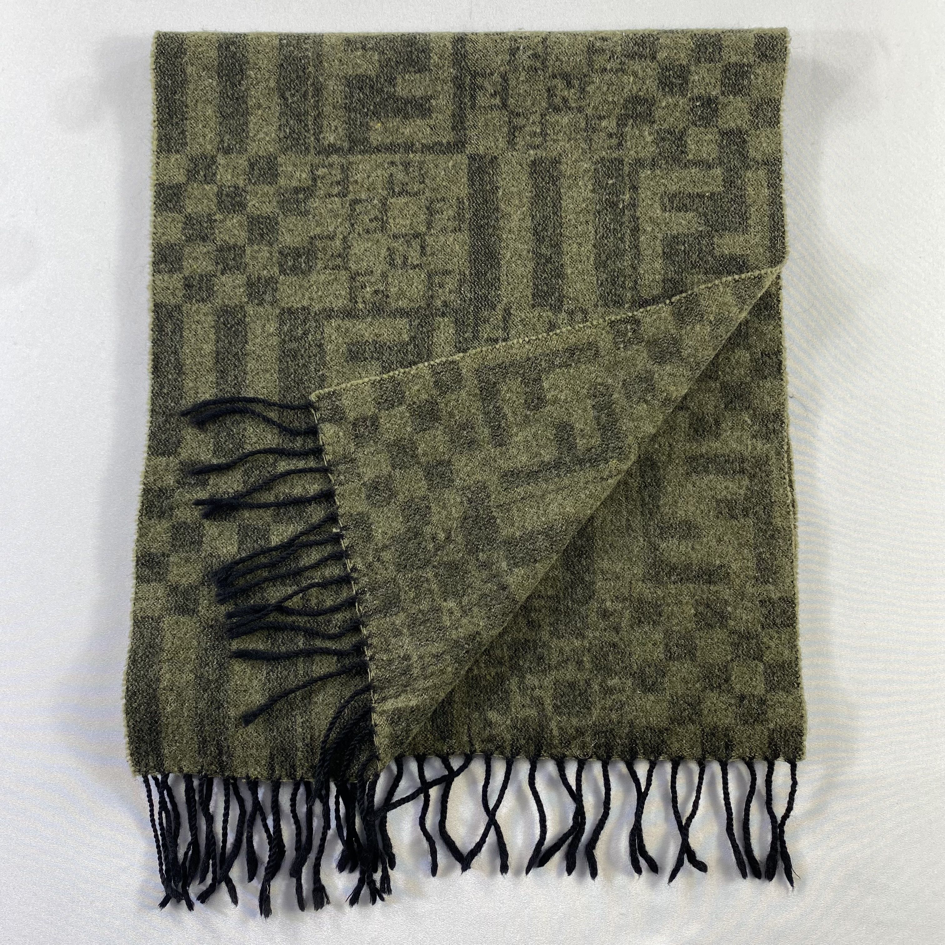 Fendi Fendi Scarf Neck Wrap Wool Muffler Size ONE SIZE - 4 Thumbnail