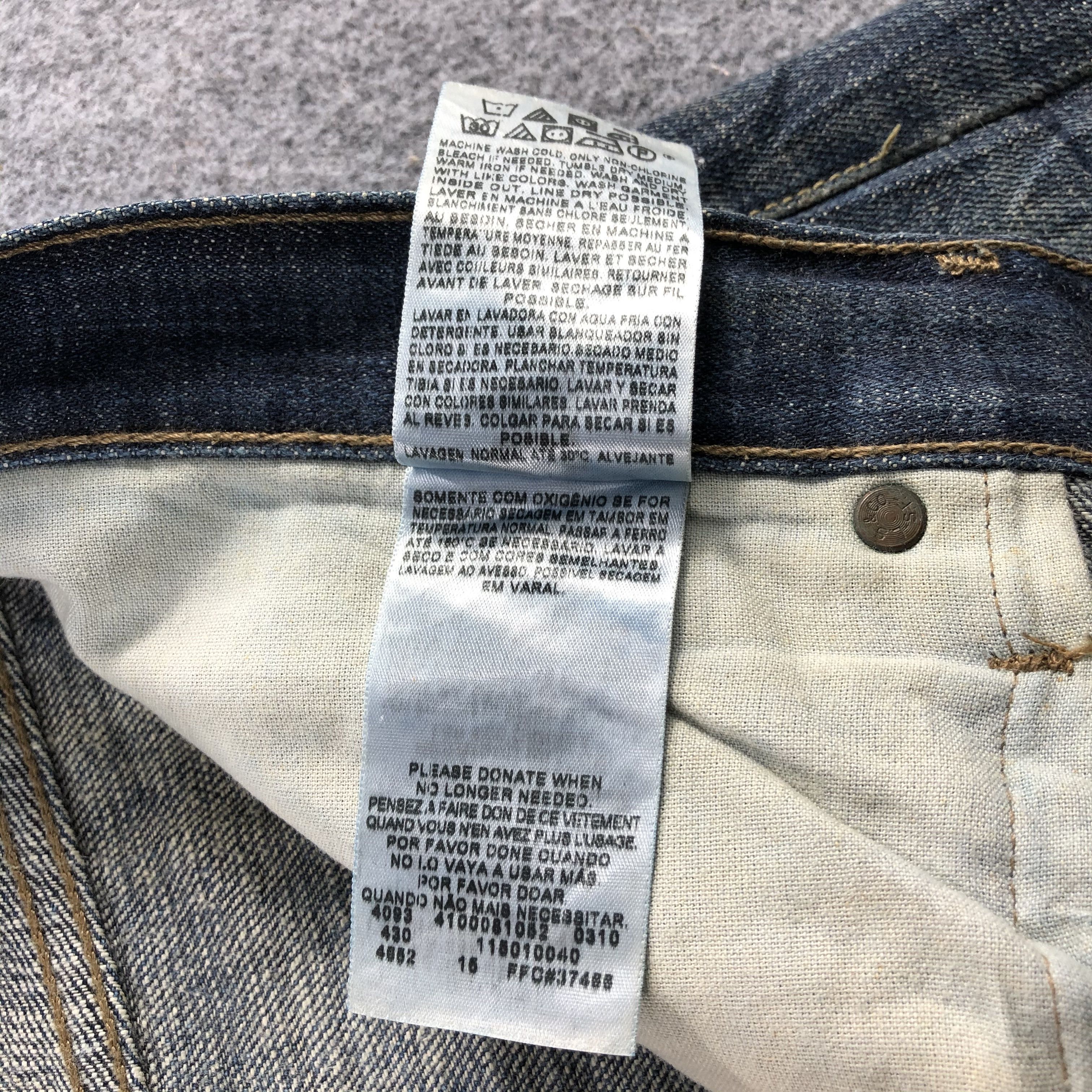 Levi's Vintage Levis 501 Jeans-J1174 Size US 44 / EU 60 - 12 Thumbnail