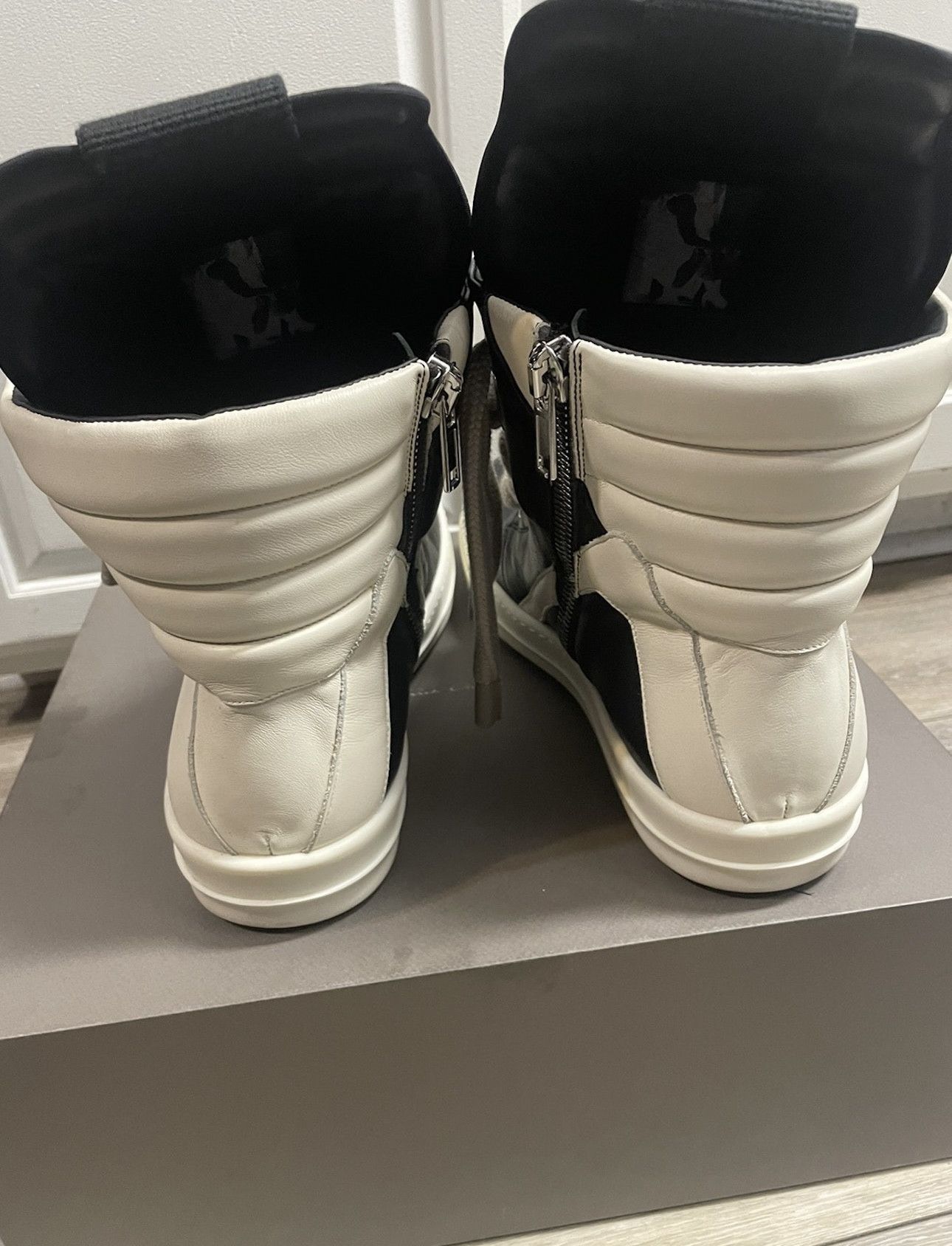 Rick Owens Rick Owens Geobasket Jumbo laces Size US 12 / EU 45 - 2 Thumbnail
