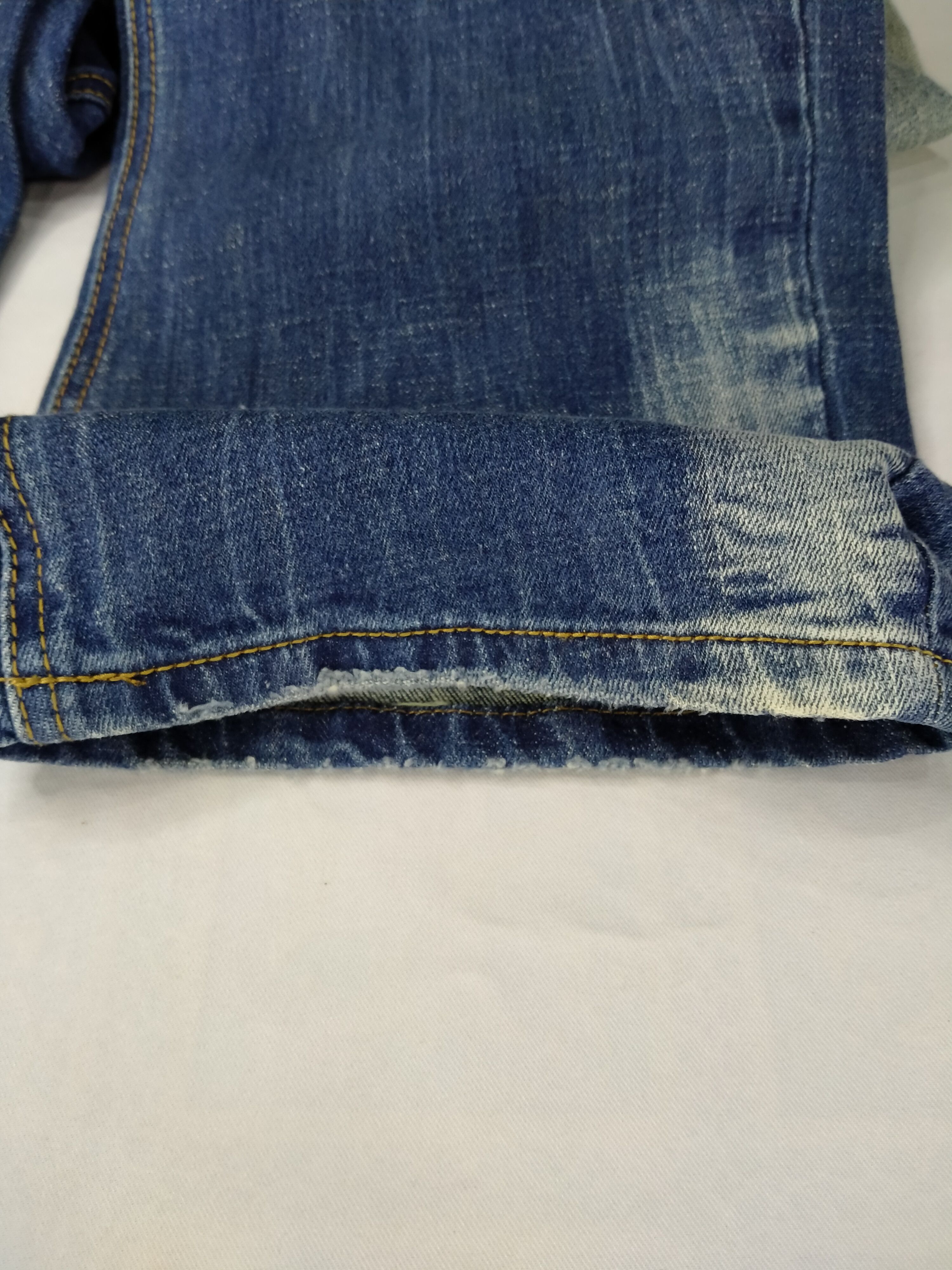 Japanese Brand Rocawear Stretchable Distressed Denim 39x32 -JN060 Size US 39 - 16 Thumbnail