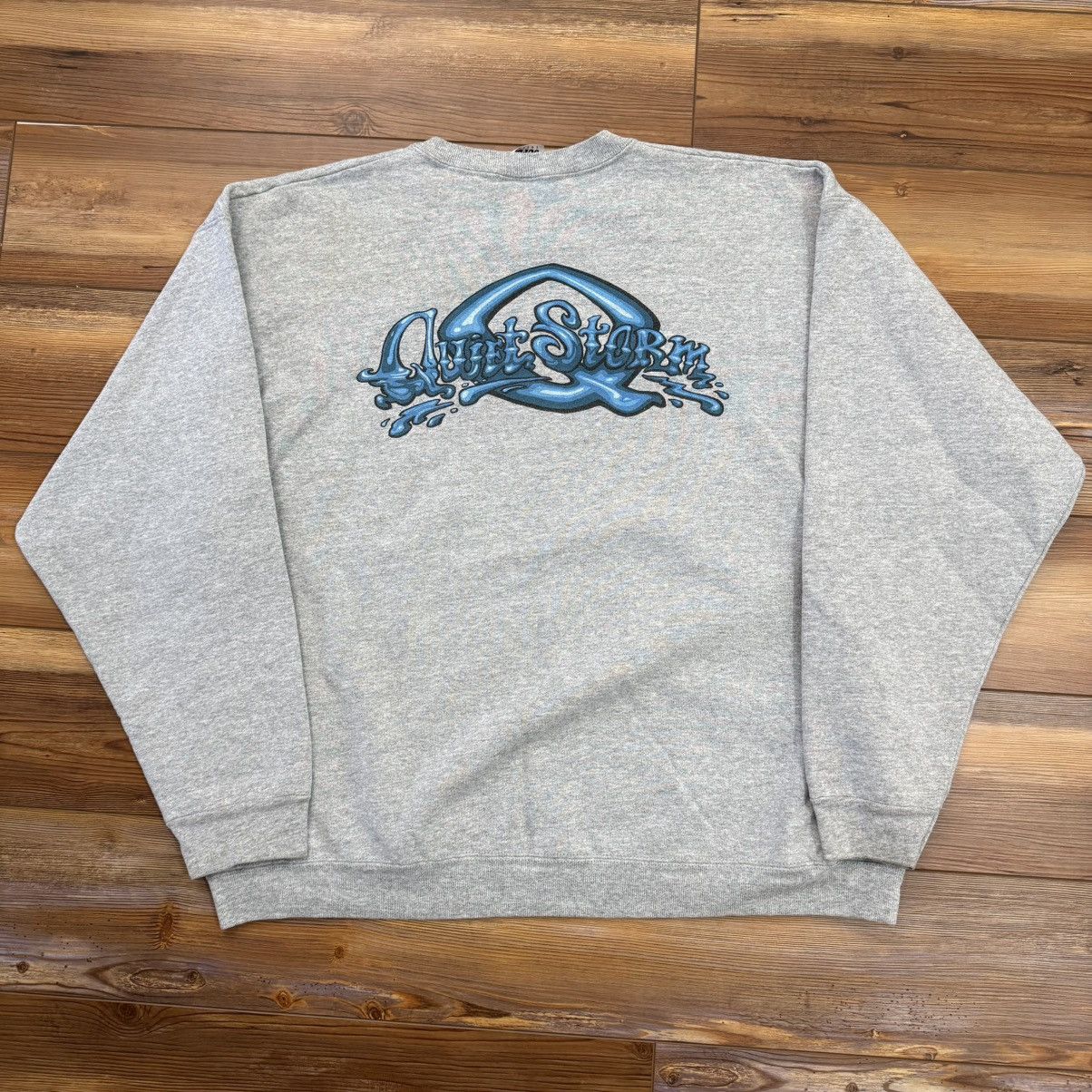 Other Vintage Quietstorm Surf Grey 90s Quicksilver Style Crewneck Size US L / EU 52-54 / 3 - 1 Thumbnail
