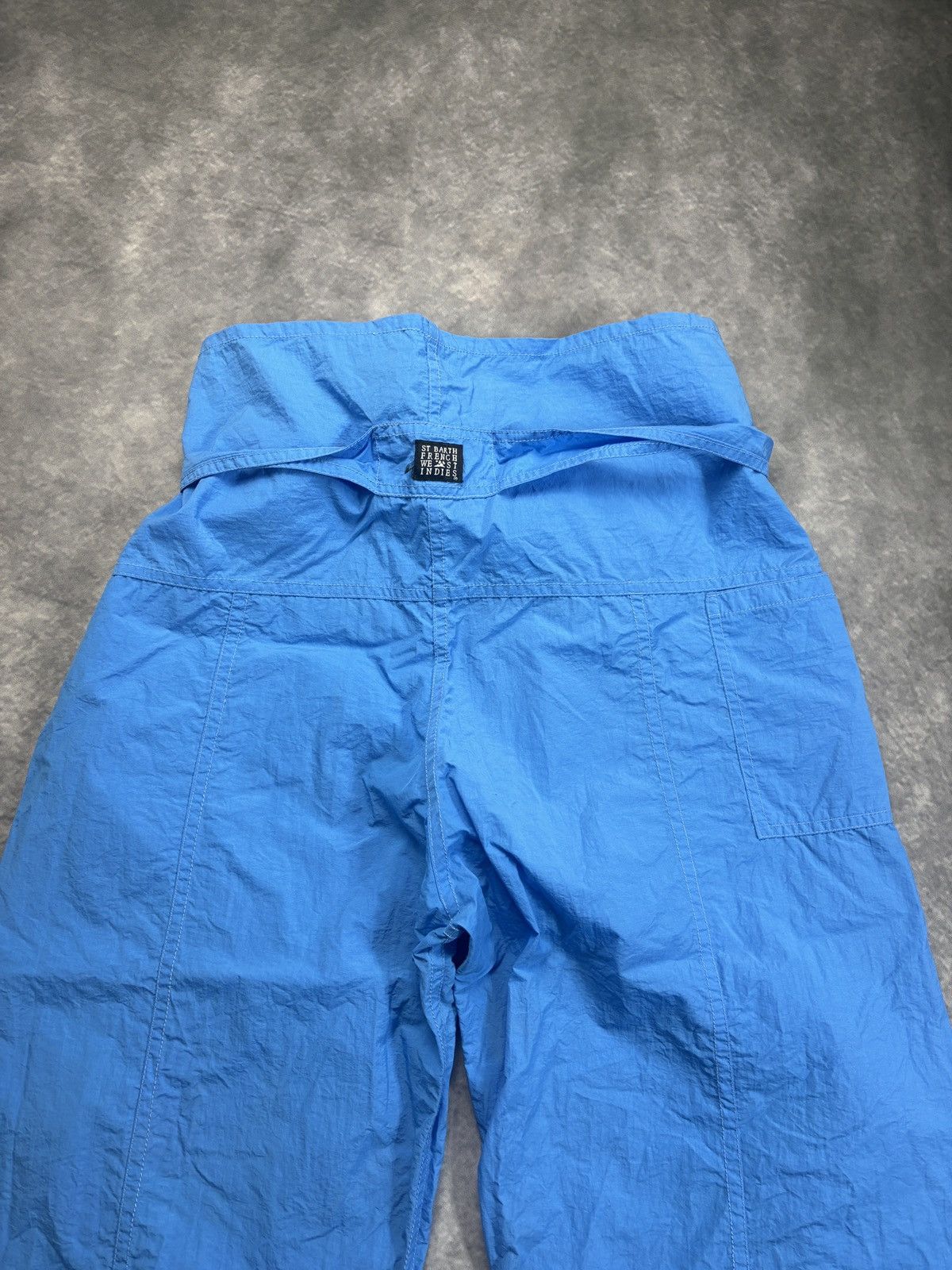 MC2 Saint Barth × Other × Vintage Vintage Cropped Pants Crinkle Nylon Tie Waist Beach Capris Size US 32 / EU 48 - 5 Thumbnail