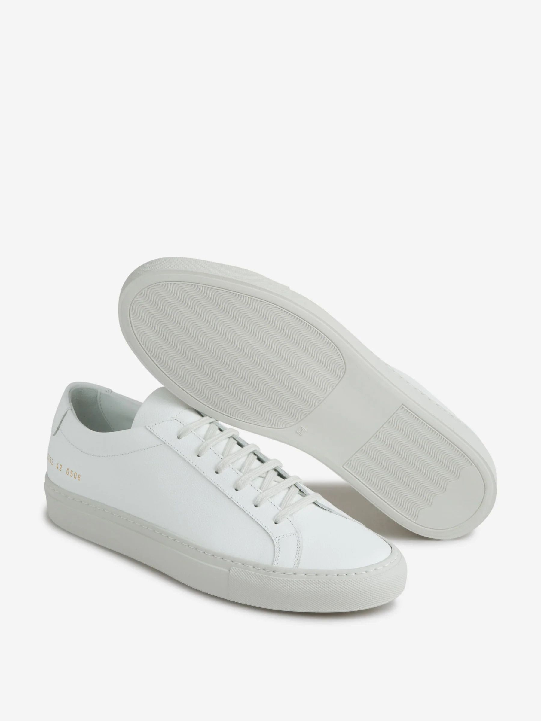 Common Projects CP Achilles Contrast Bumpy White 2432 0506 US 9 EU 42 US 8 Size US 9 / EU 42 - 3 Thumbnail