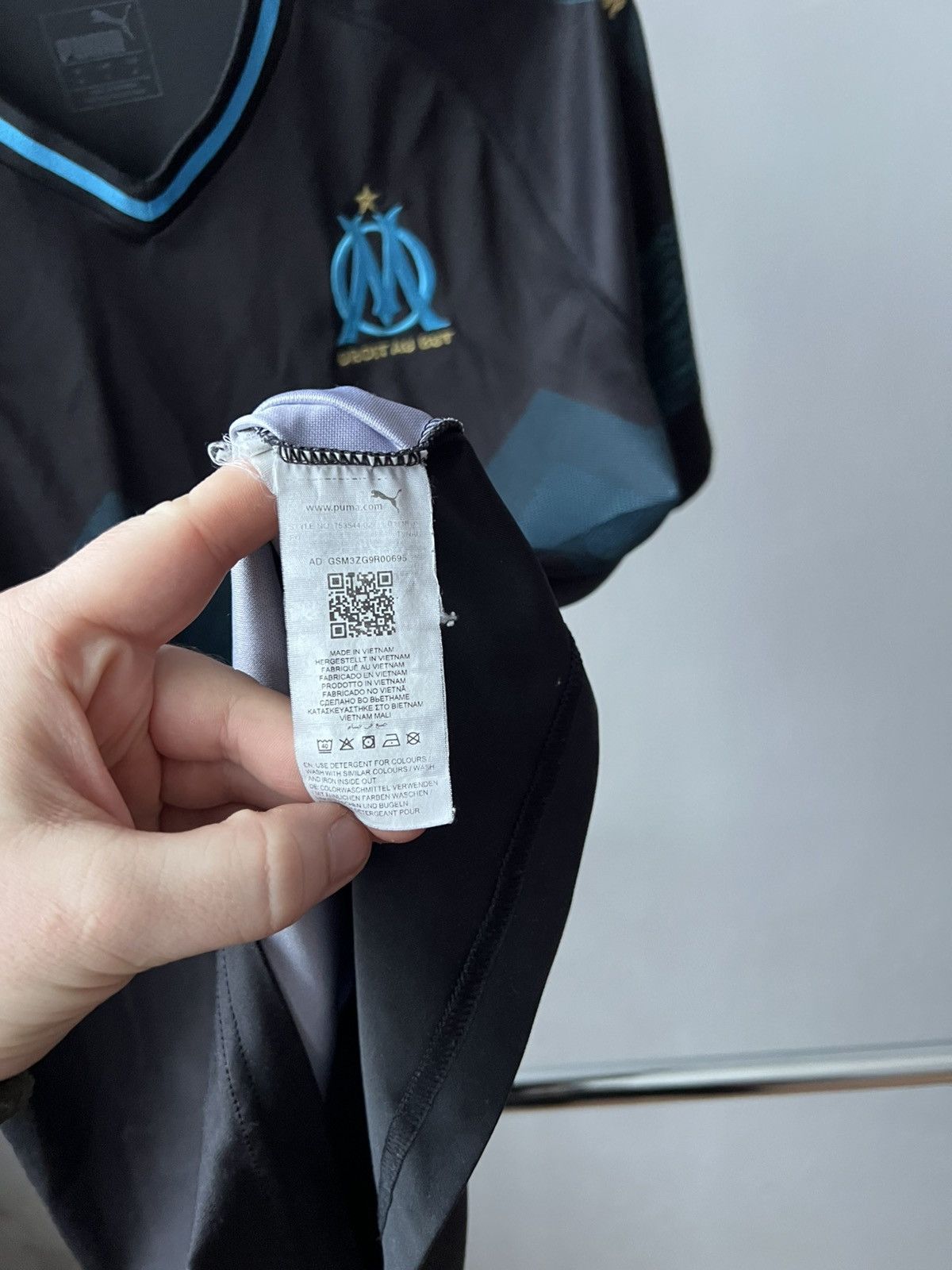 Puma 2018/19 OLYMPIQUE MARSEILLE AWAY SOCCER JERSEY SHIRT PUMA M Size US M / EU 48-50 / 2 - 11 Thumbnail