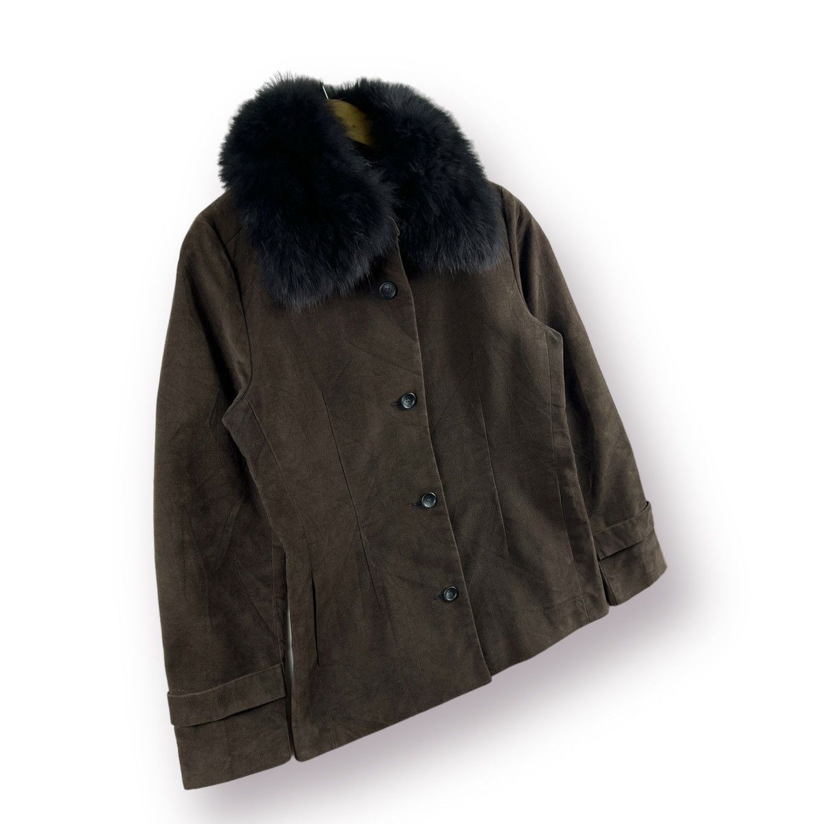 ABAHOUSE 🔥 ABAHOUSE DEVINETTE FUR COLLAR Size M / US 6-8 / IT 42-44 - 3 Thumbnail