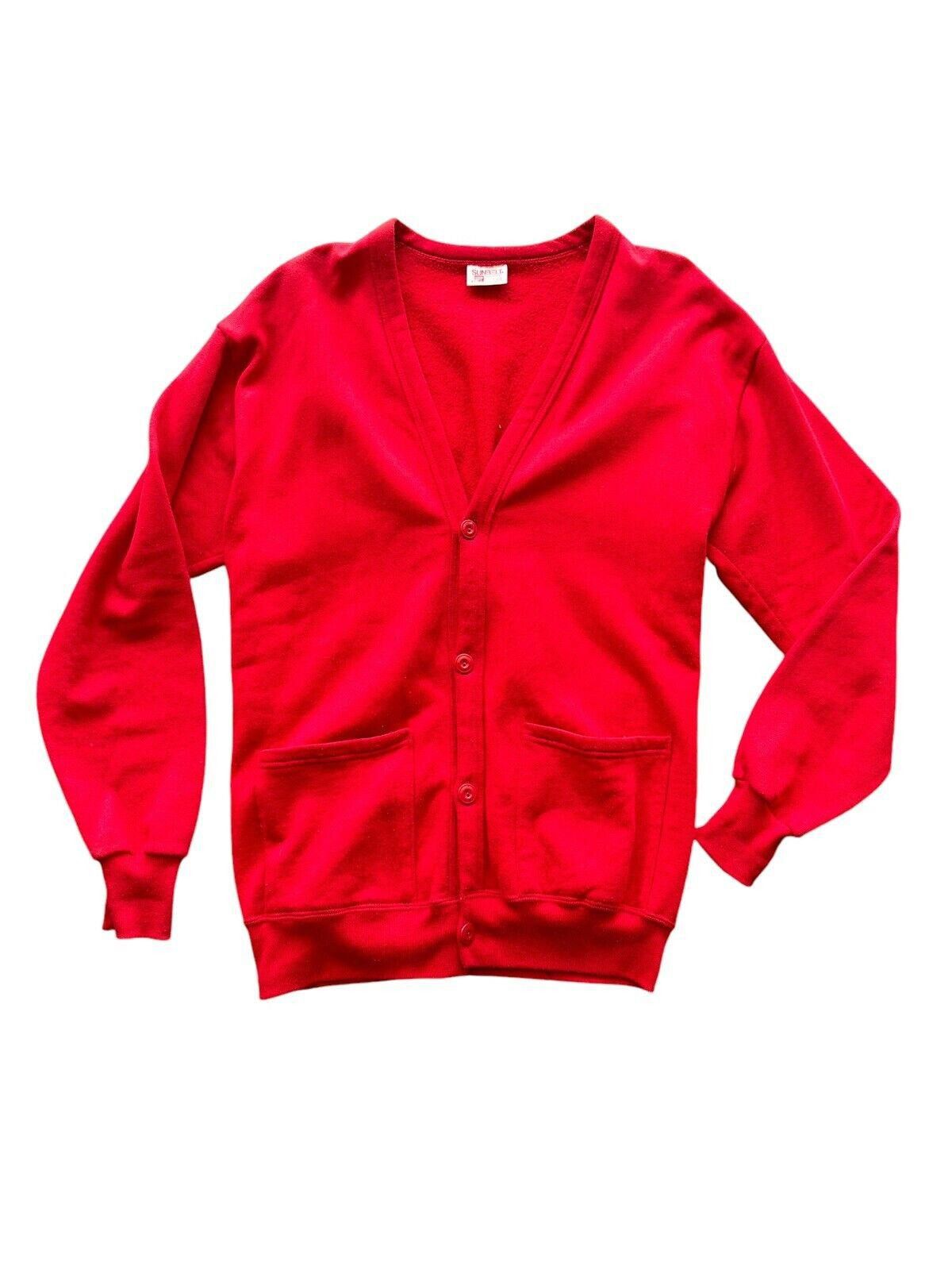 Vintage Vintage 80s Sunbelt Sportswear Cardigan Sweater One Size Size US M / EU 48-50 / 2 - 1 Thumbnail