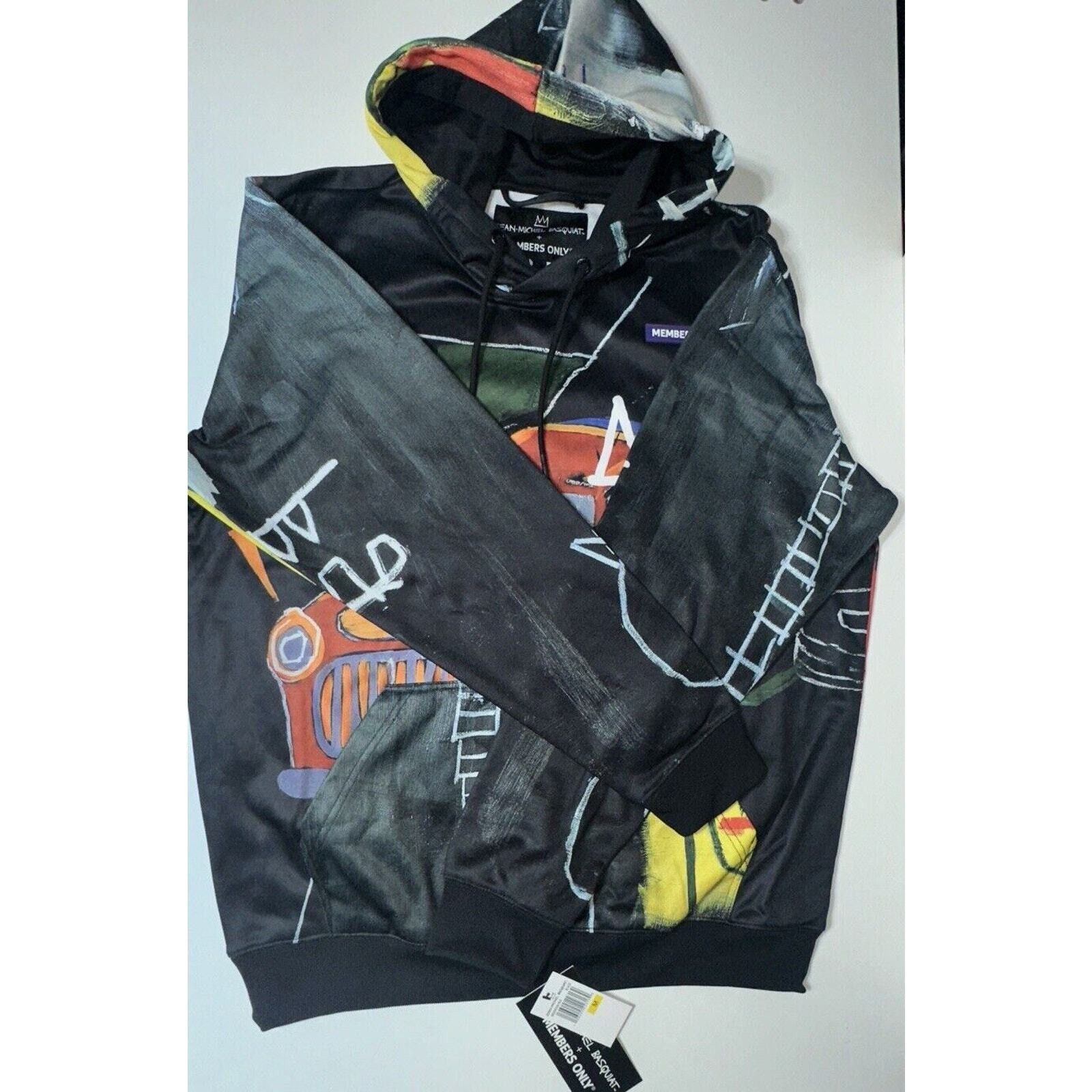 Members Only Jean Michel Basquiat x Members Only Hoodie Small Y2K AOP Size US S / EU 44-46 / 1 - 11 Thumbnail