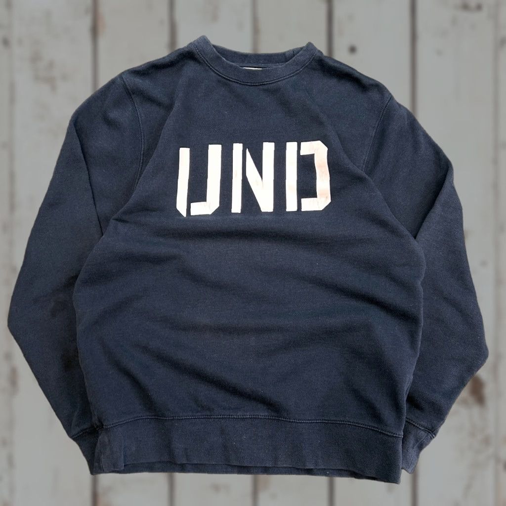 Undefeated VINTAGE Undefeated Sweatshirt Crewneck L Blue USA Men Graphic Print Logo Pullover Comfort Cotton Polyester Fleece Size US L / EU 52-54 / 3 - 1 Thumbnail