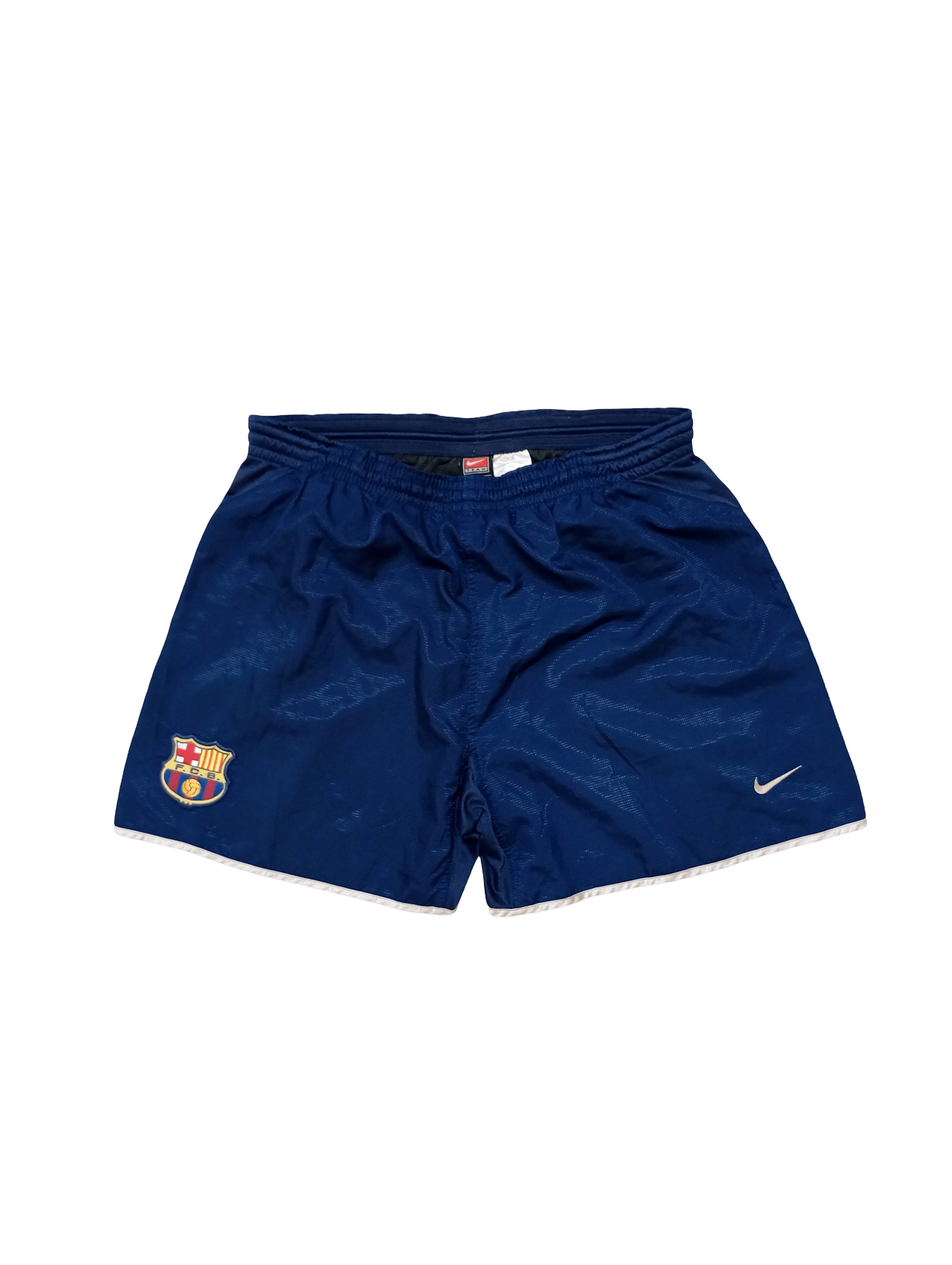 Nike Vintage Nike FC Barcelona Football Soccer Shorts Size US 36 / EU 52 - 1 Thumbnail