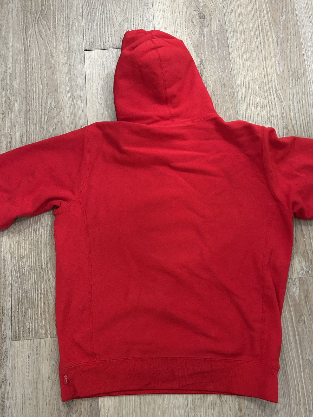 Supreme Authentic Supreme Motion Logo Hooded Sweatshirt Red Medium Size US M / EU 48-50 / 2 - 7 Thumbnail
