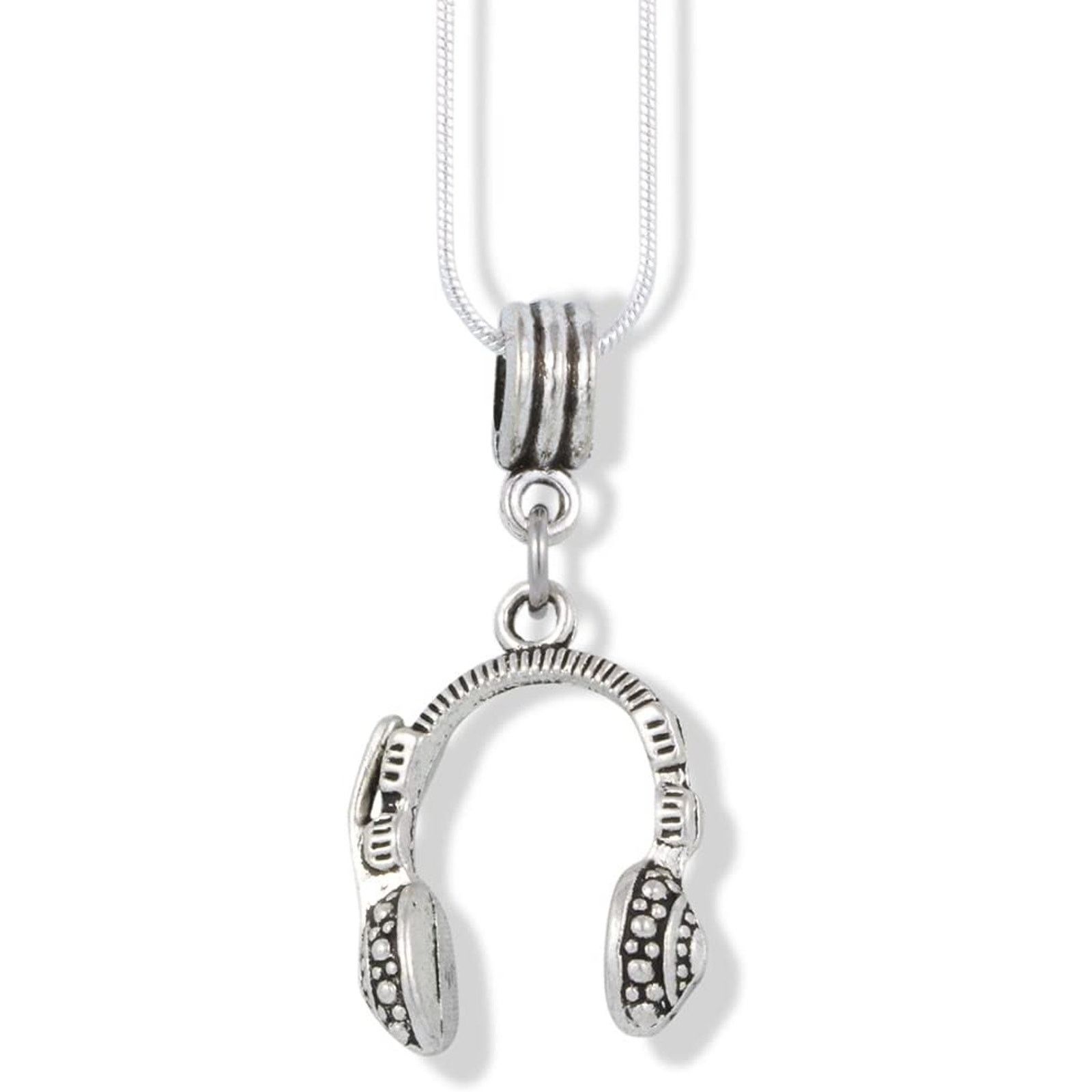 & Other Stories Headphones and Microphone Charm Snake Chain Necklace Size ONE SIZE - 1 Thumbnail