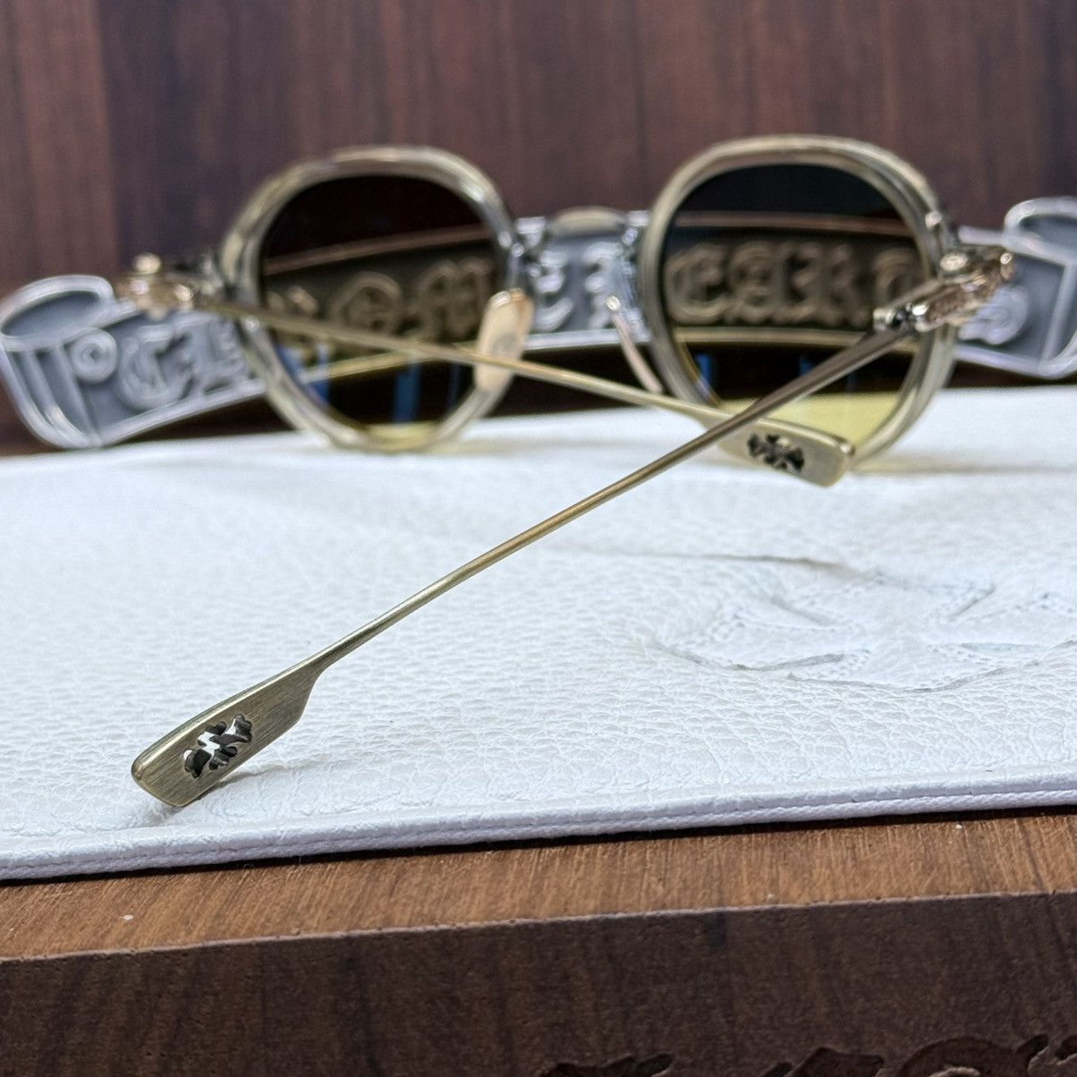 Chrome Hearts Chrome Hearts SEX-T9 Sunglasses Size ONE SIZE - 9 Thumbnail