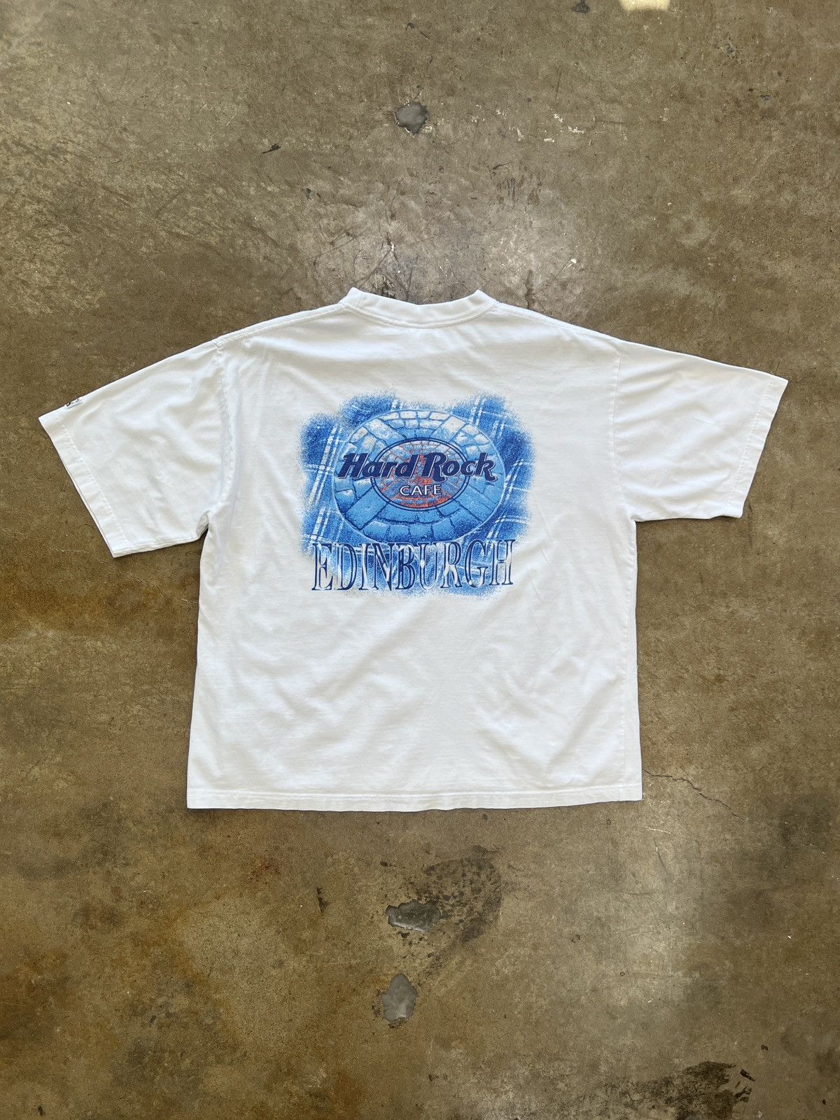Hard Rock Cafe Vintage Hard Rock Cafe Edinburgh Vacation Tee XL Size US XL / EU 56 / 4 - 2 Thumbnail