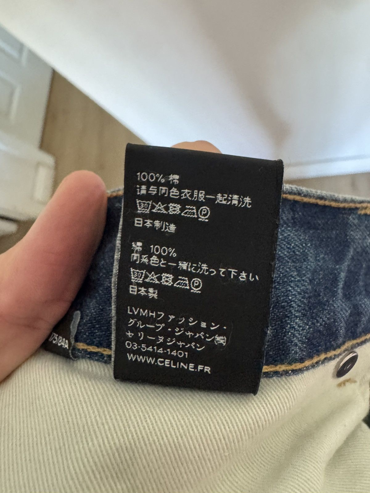 Celine London cut LC001 raw hem Size US 34 / EU 50 - 6 Thumbnail