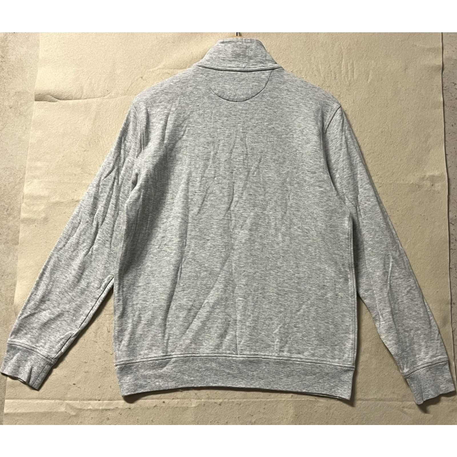 Faherty Faherty Sweatshirt Mock Neck Long Sleeve Cotton Knit Pullover Mens Medium Gray Size US M / EU 48-50 / 2 - 2 Thumbnail