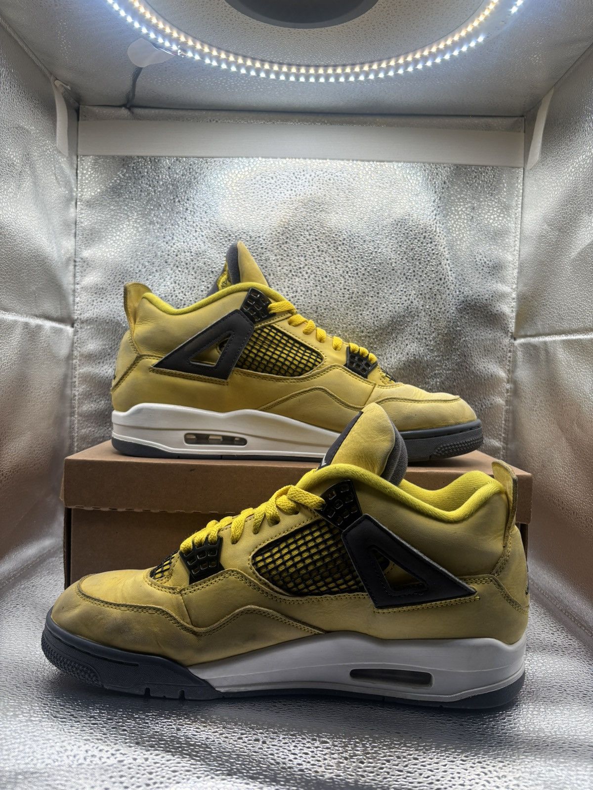 Jordan Brand Air Jordan 4 lighting Size US 11.5 / EU 44-45 - 5 Thumbnail