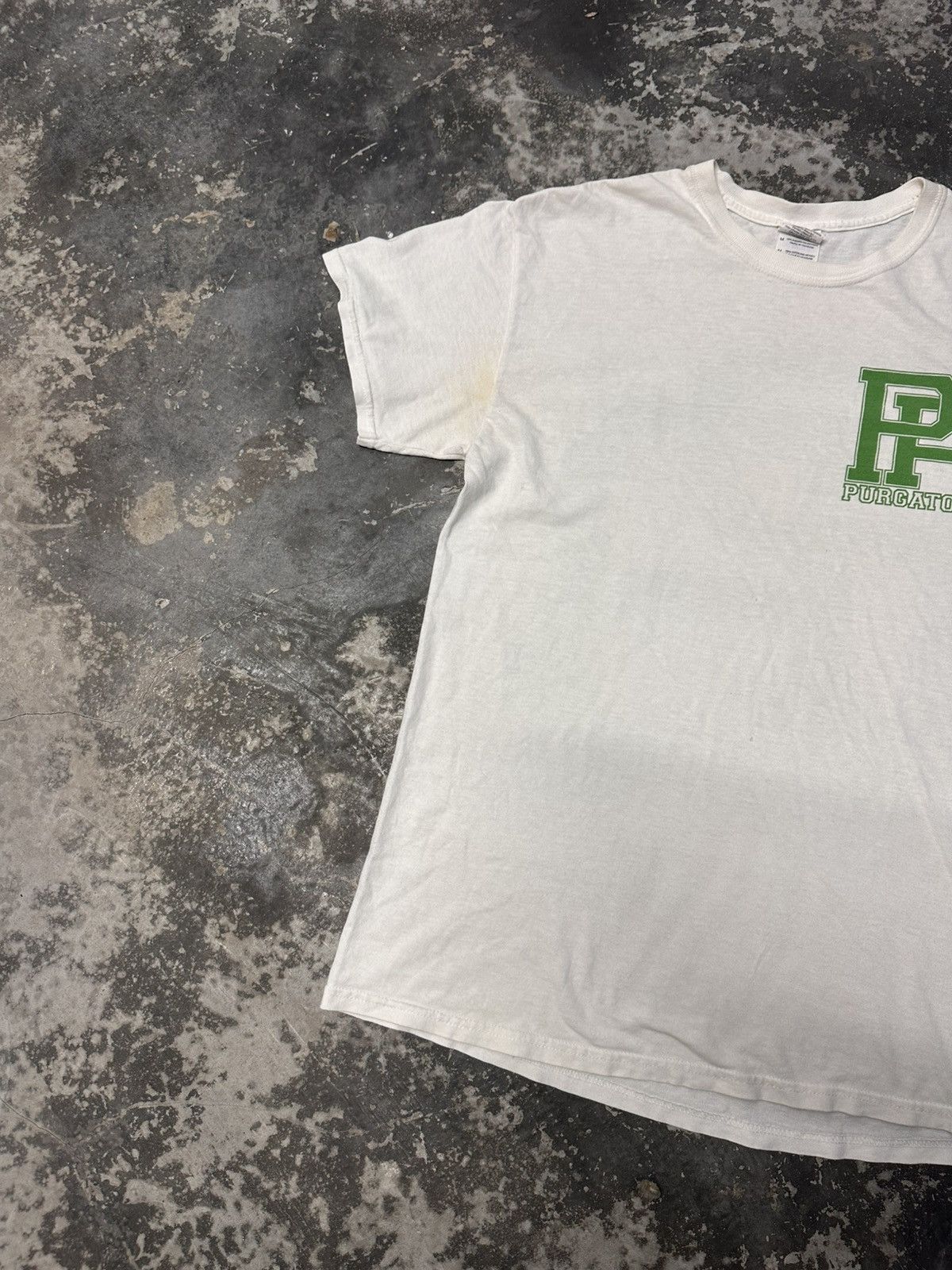 Band Tees × Vintage Vintage 90s Purgatory T-Shirt Band Hardcore Graphic Tee PR Size US M / EU 48-50 / 2 - 2 Thumbnail