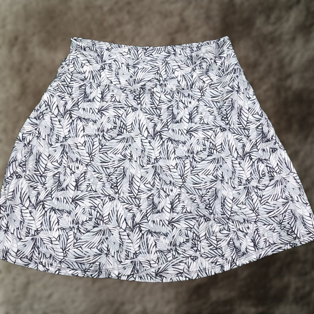 Eddie Bauer Eddie Bauer Floral Elastic Waist Skirt Womens Size S Regular Multicolor 17.5 inch Casual Formal Workwear Spring Summer Fall Winter Size 28" / US 6 / IT 42 - 1 Thumbnail