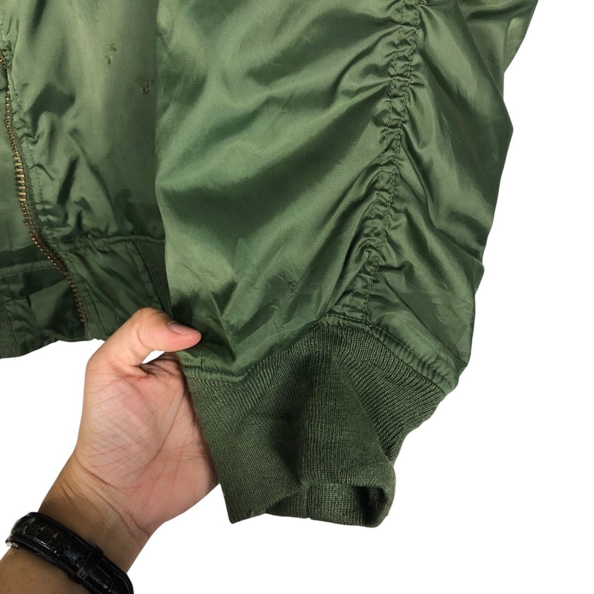 Japanese Brand 📌Vintage Bomber Jacket Biker Worker Kerja Issey Miyake Size US L / EU 52-54 / 3 - 16 Thumbnail