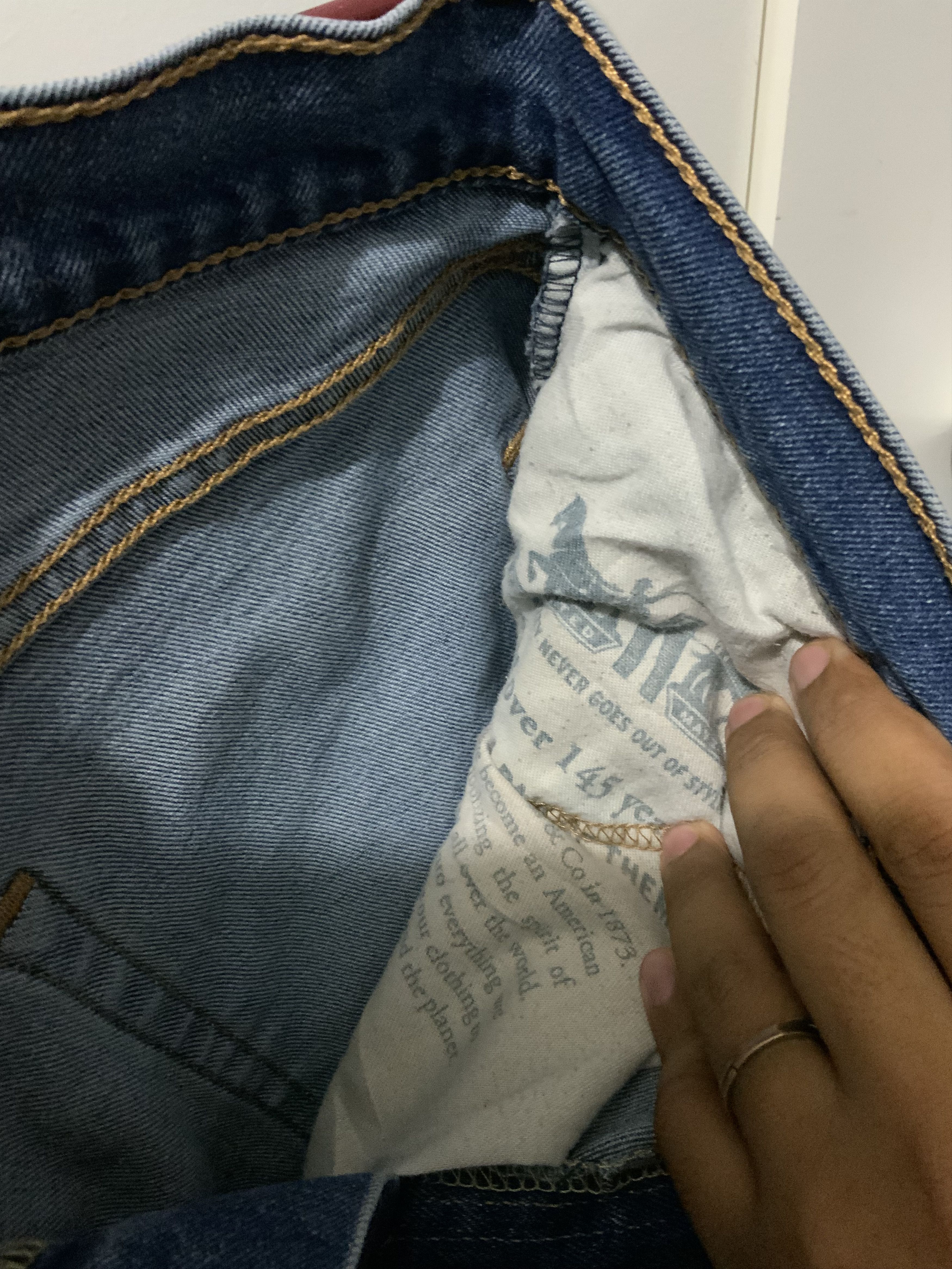Levi's Vintage Clothing Levi’s 511 Light Wash Denim Jeans Size US 30 / EU 46 - 16 Thumbnail