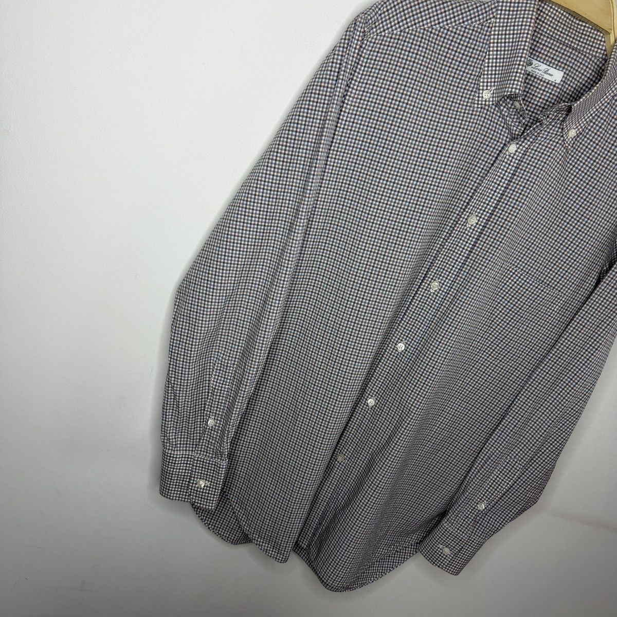 Loro Piana Loro Piana Shirt Button Up Checkered Size US M / EU 48-50 / 2 - 3 Thumbnail