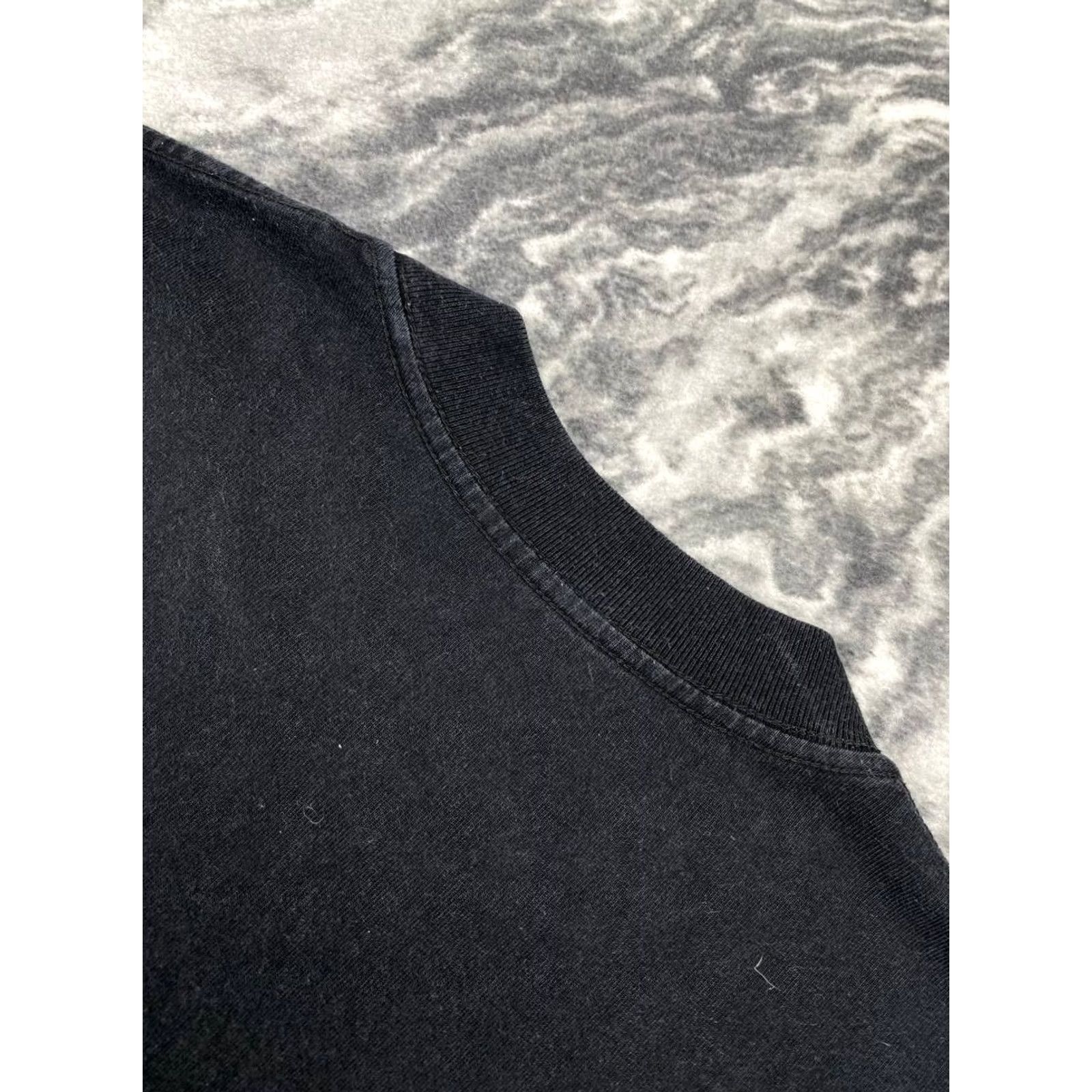 Allsaints AllSaints T Shirt Men S Black Oversized Crew Neck Big Logo SS Fit Size US S / EU 44-46 / 1 - 5 Thumbnail