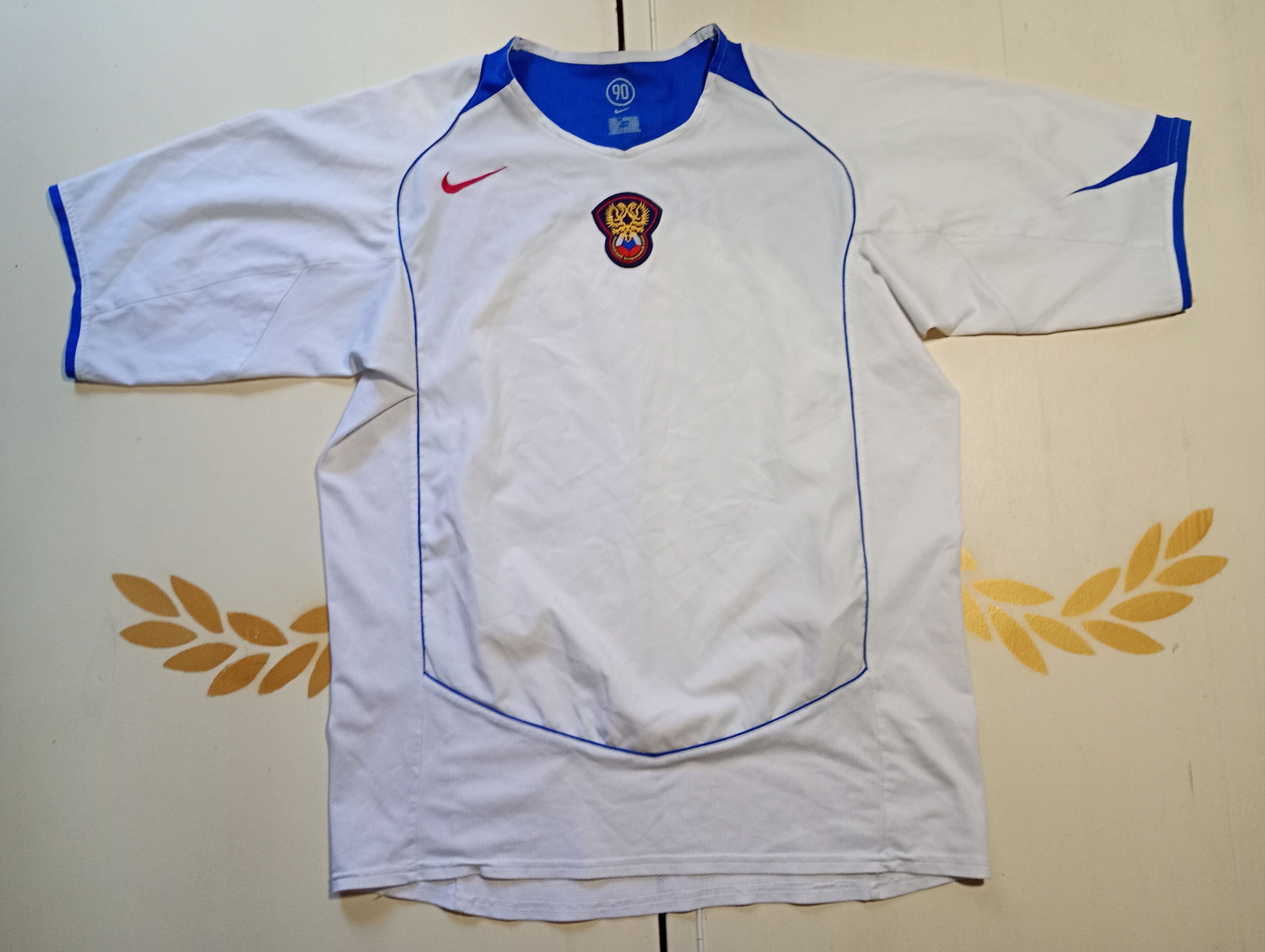 Nike Nike Russia Away Jersey #19 Pavyluchenko 2004-2005 Size US L / EU 52-54 / 3 - 1 Thumbnail