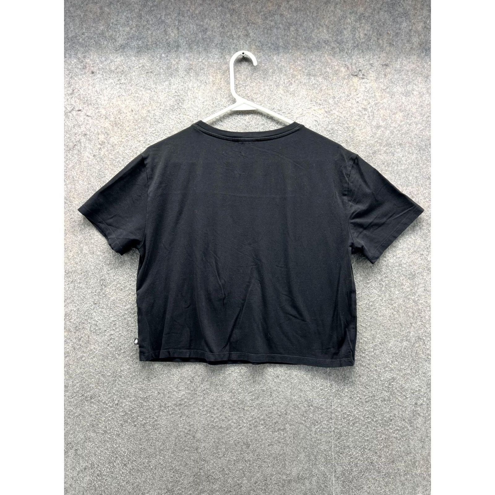 Karl Lagerfeld Karl Lagerfeld Paris Shirt Womens Small Black Cropped Beaded Embellished Top Size S / US 4 / IT 40 - 5 Thumbnail